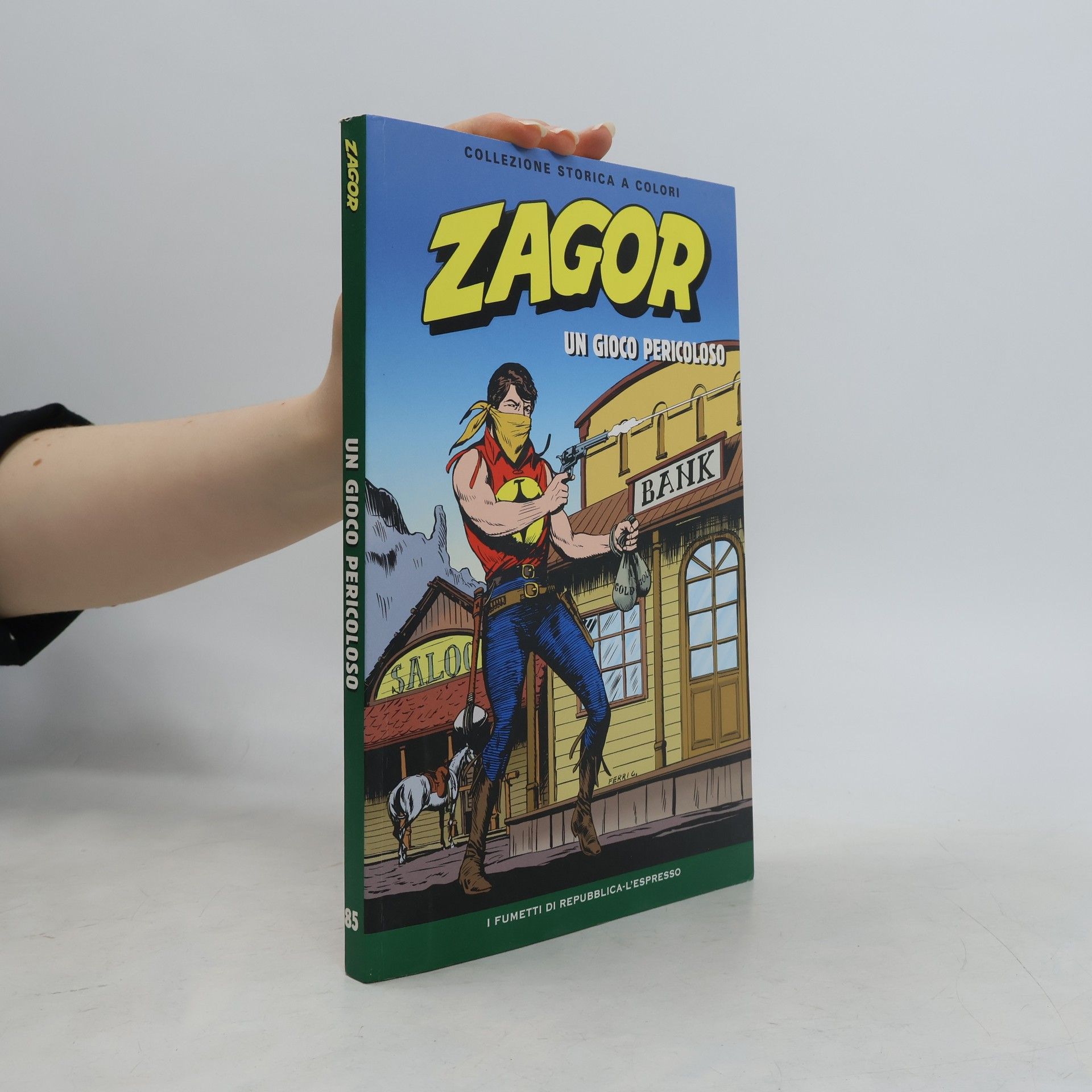 Gallieno Ferri Zagor 85. Un gioco pericoloso