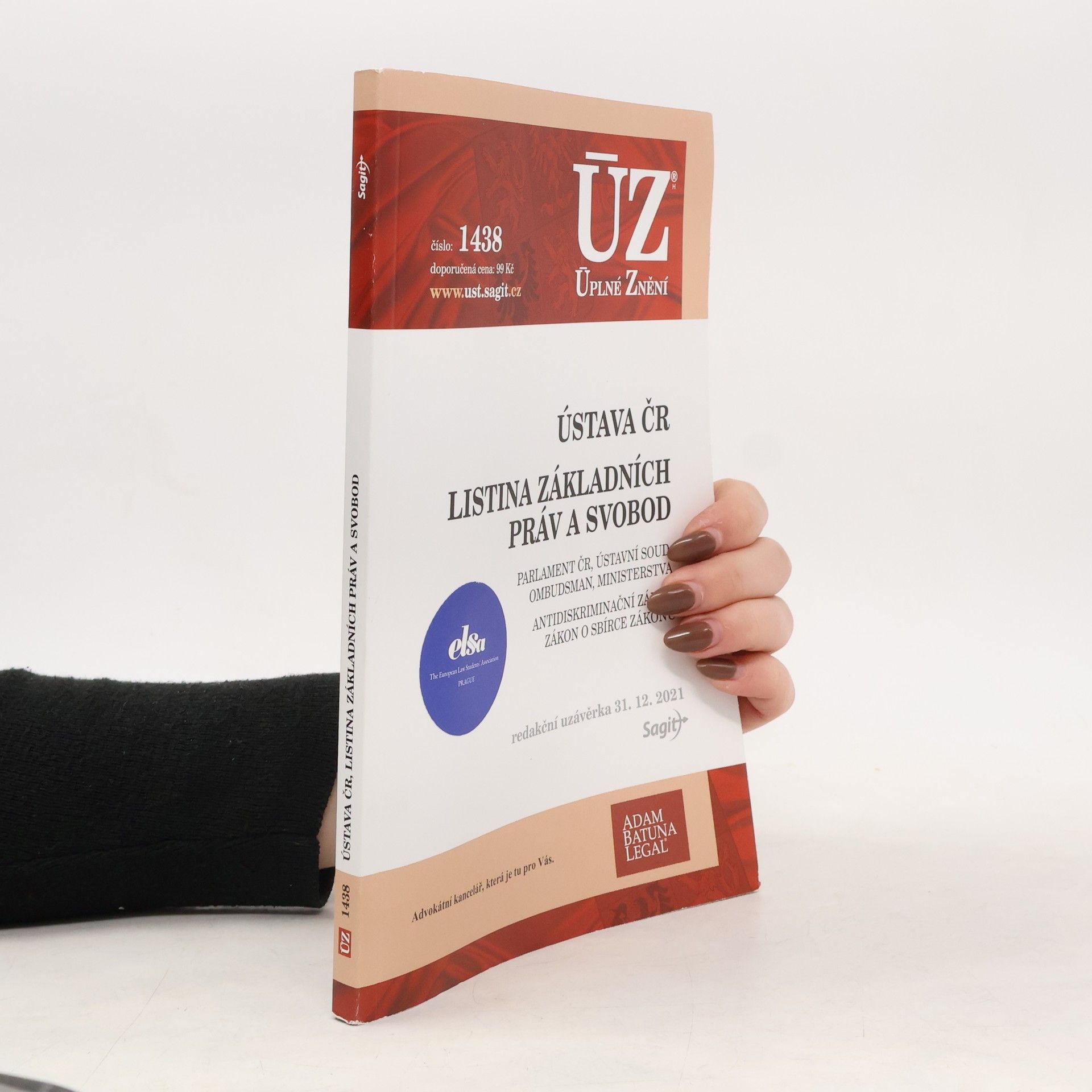 Kolektiv autorů ÚZ 1438. Ústava ČR, Listina základních práv a svobod