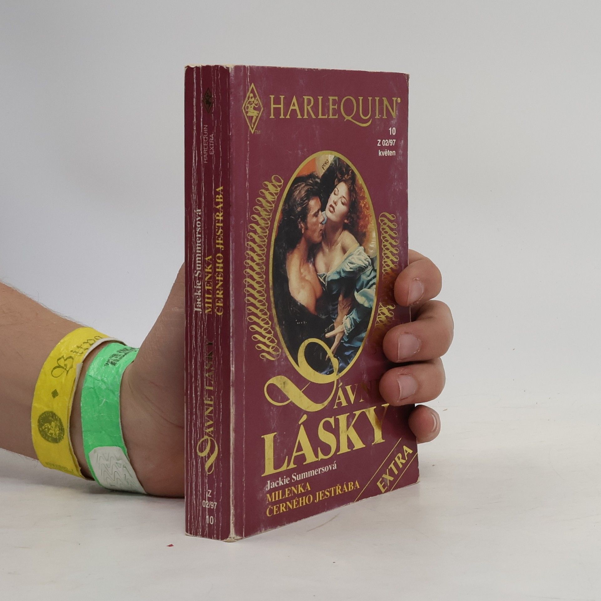 Jackie Summers Dávné lásky : historická romance, Milenka Černého jestřába
