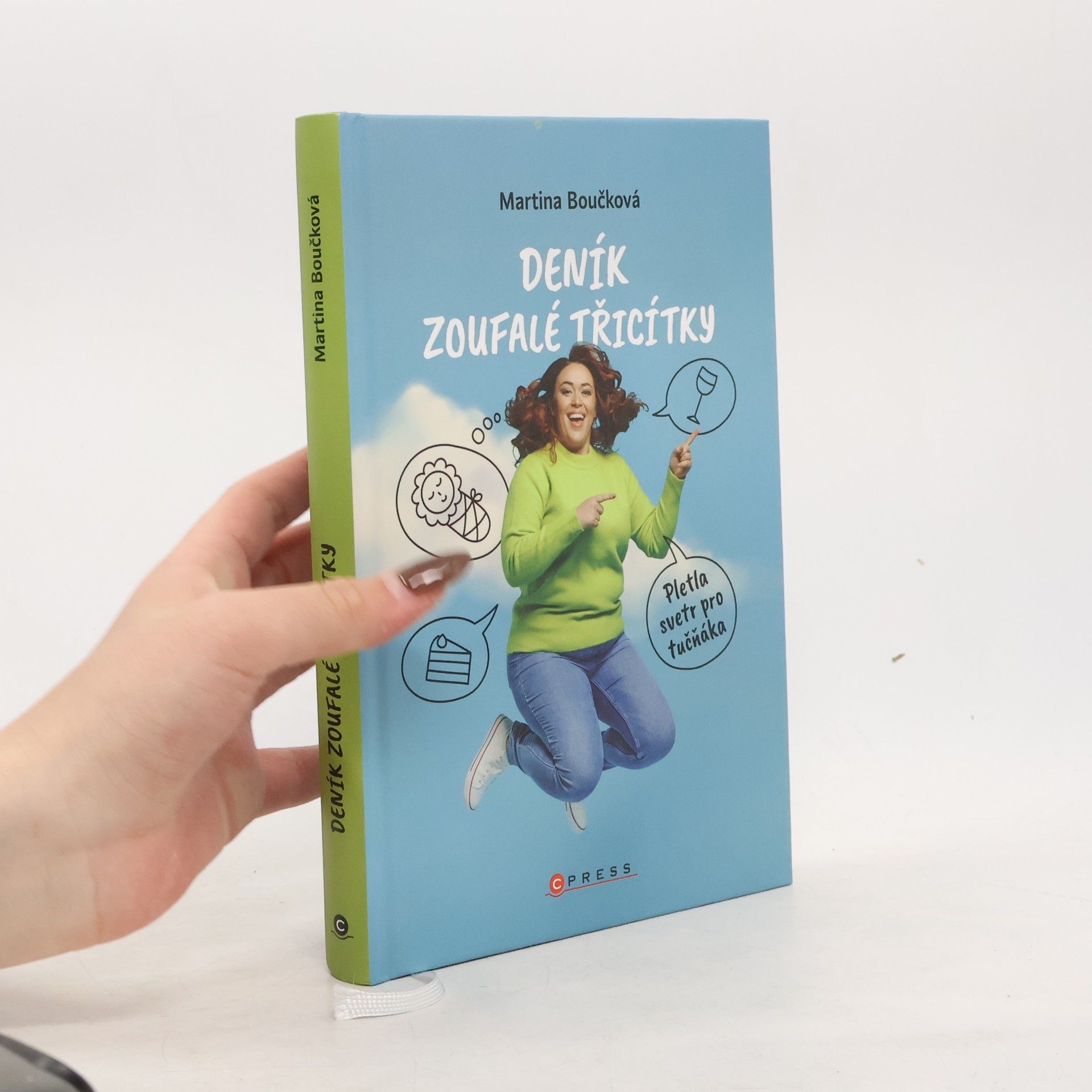 Martina Boučková Deník zoufalé třicítky : pletla svetr pro tučňáka