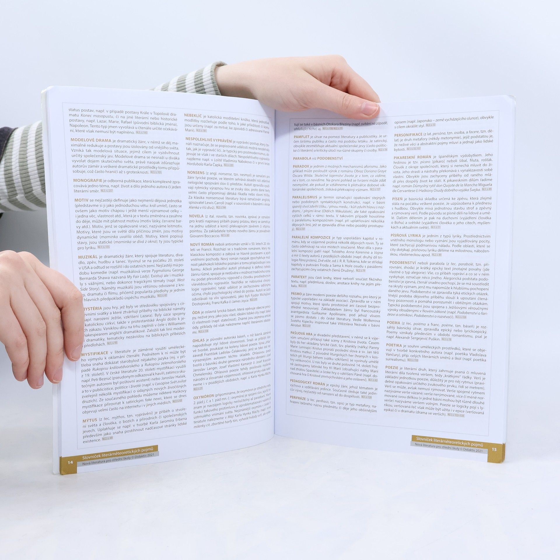 Lukáš Borovička Nová literatura pro střední školy. Přehled literárních pojmů a směrů