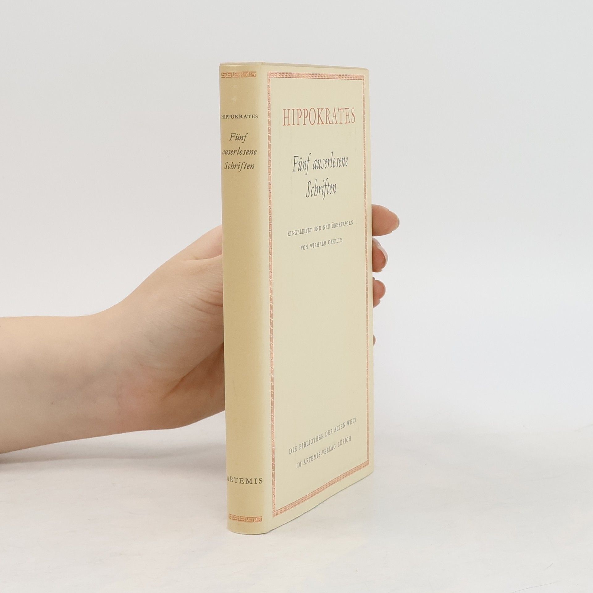Hippokratés Fünf auserlesene Schriften