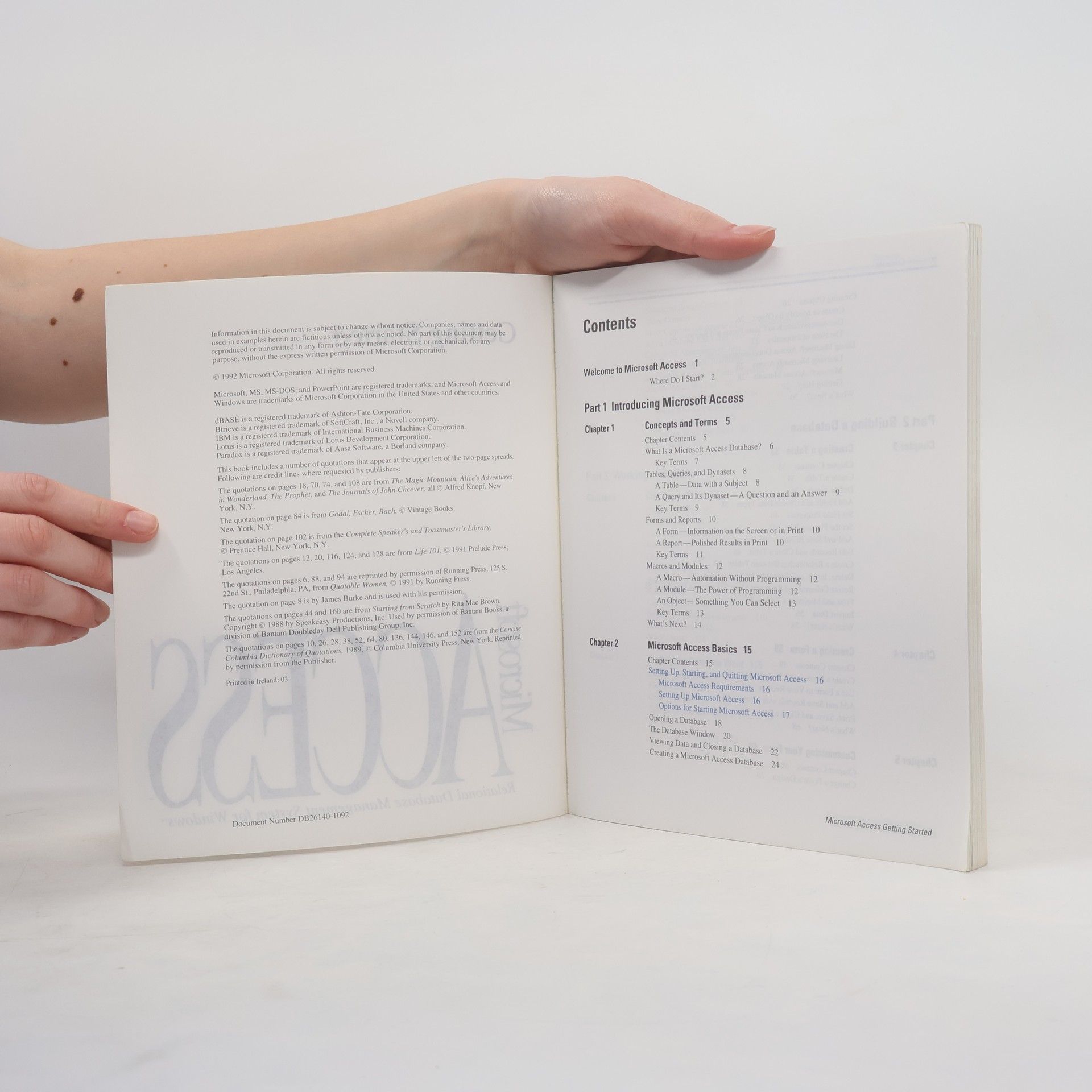 Kolektiv autorů Microsoft Access Language Reference