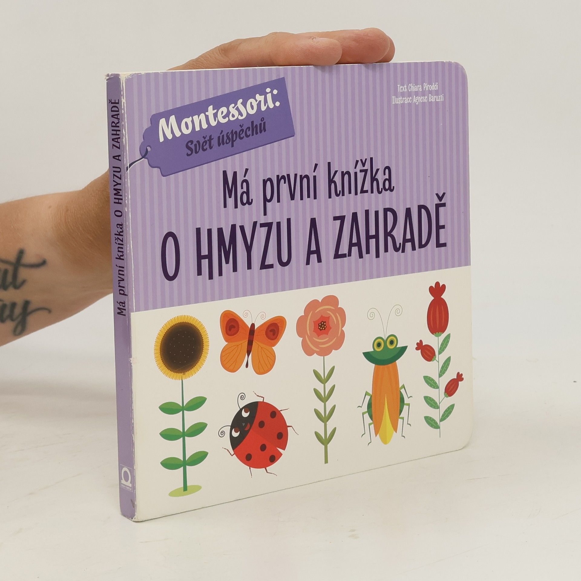 Chiara Piroddi Má první knížka o hmyzu a zahradě