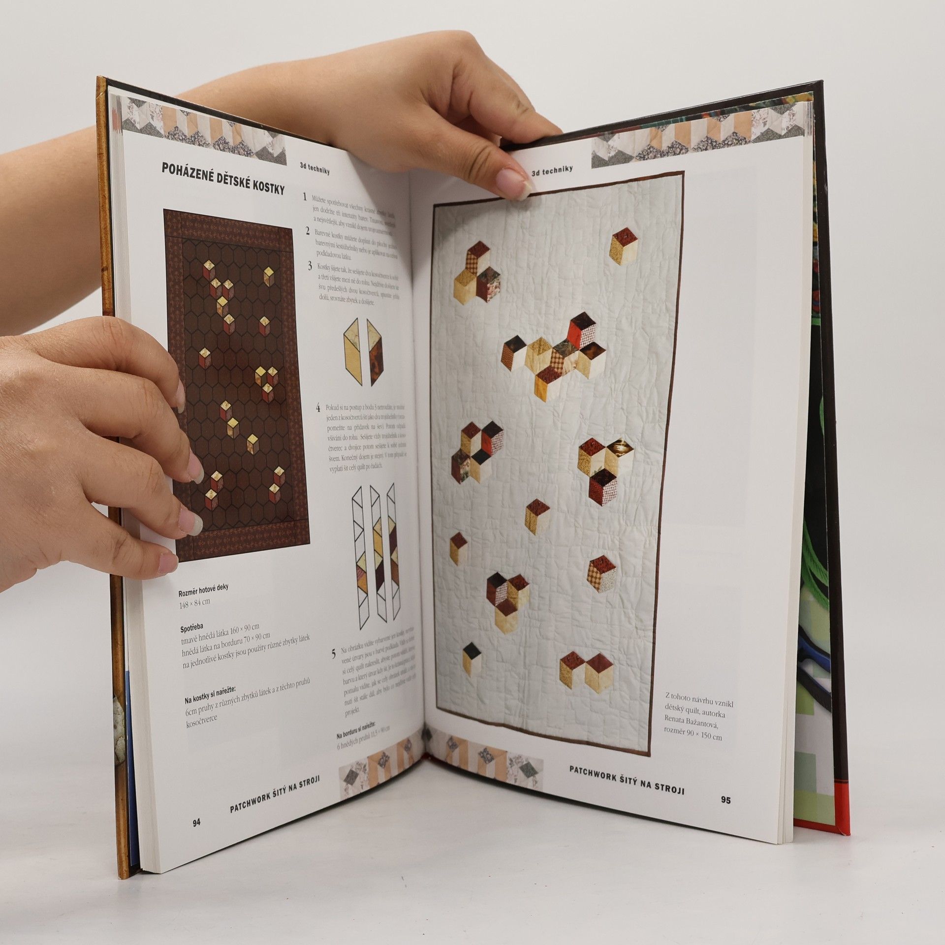 Renata Bažantová Patchwork šitý na stroji