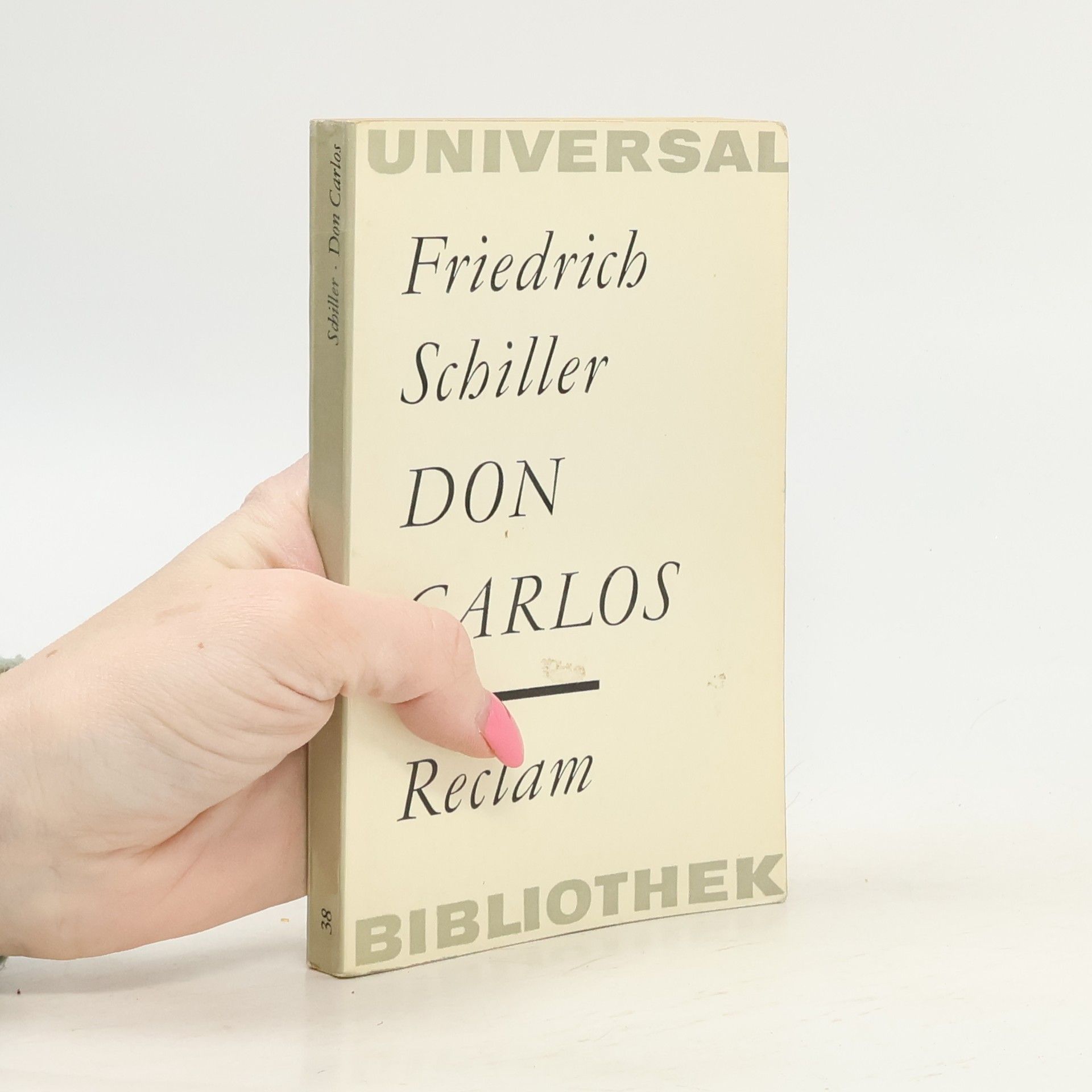 Friedrich Schiller Don Carlos