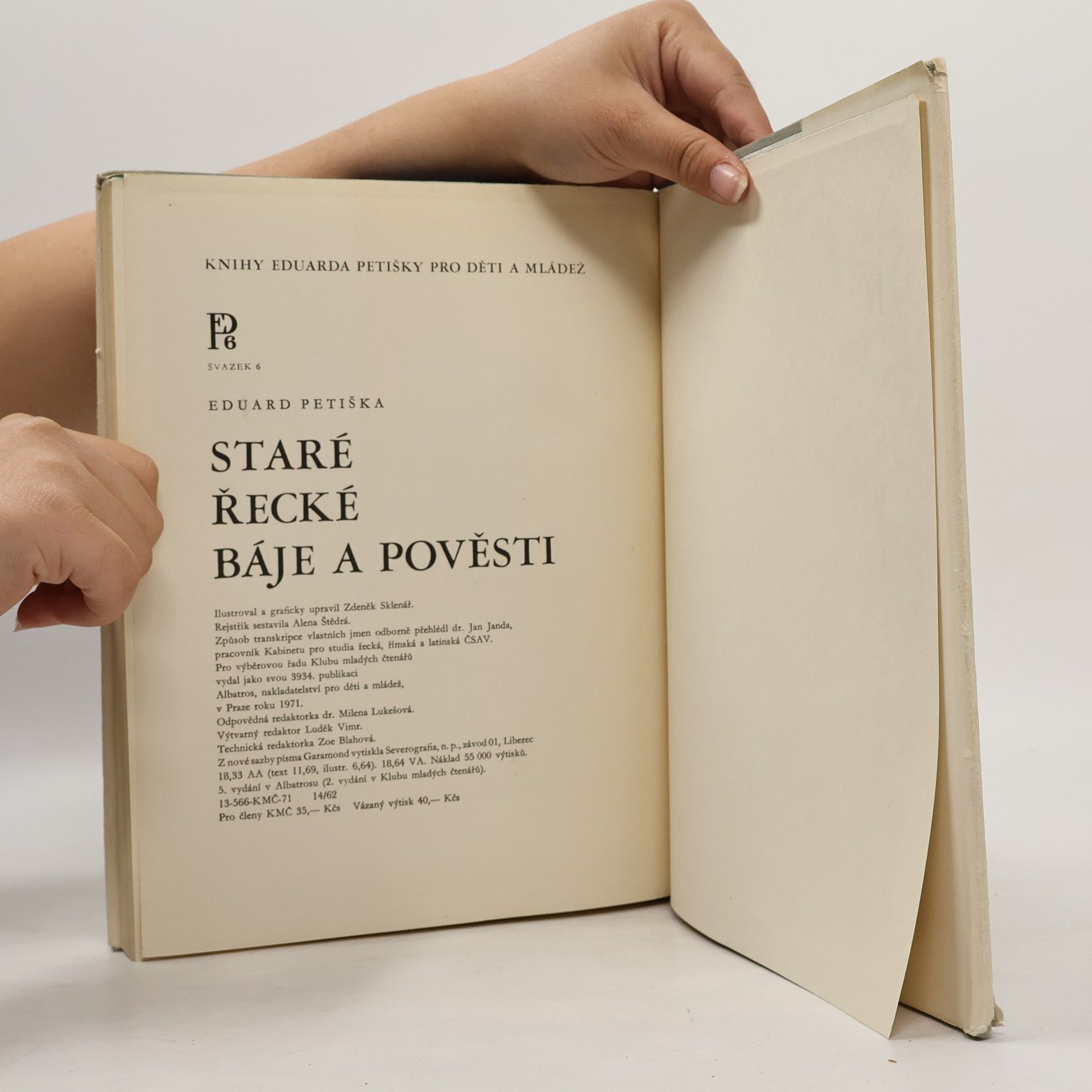 Eduard Petiška Staré řecké báje a pověsti