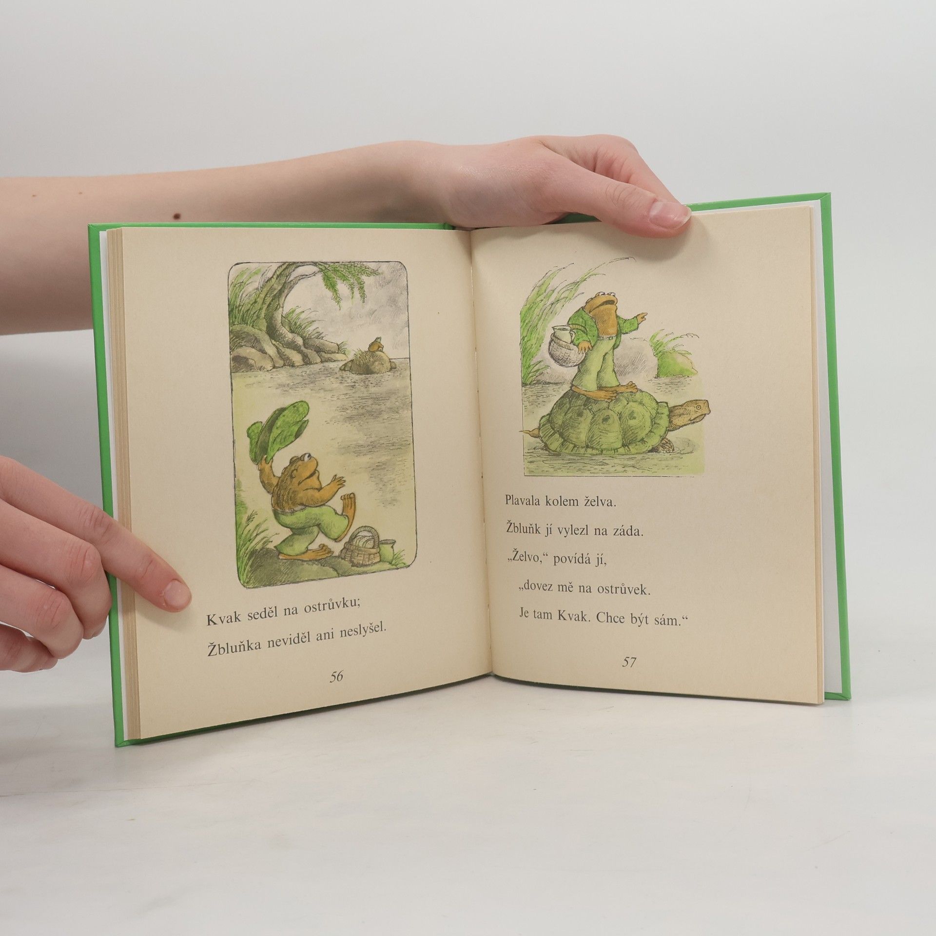 Arnold Lobel Kvak a Žbluňk se bojí rádi