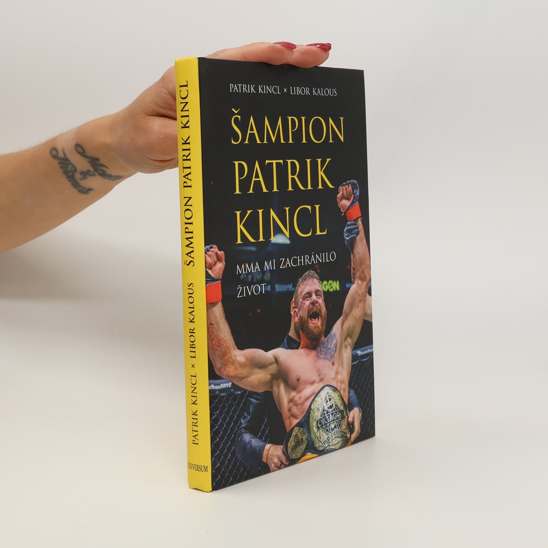 Patrik Kincl Šampion Patrik Kincl. MMA mi zachránilo život