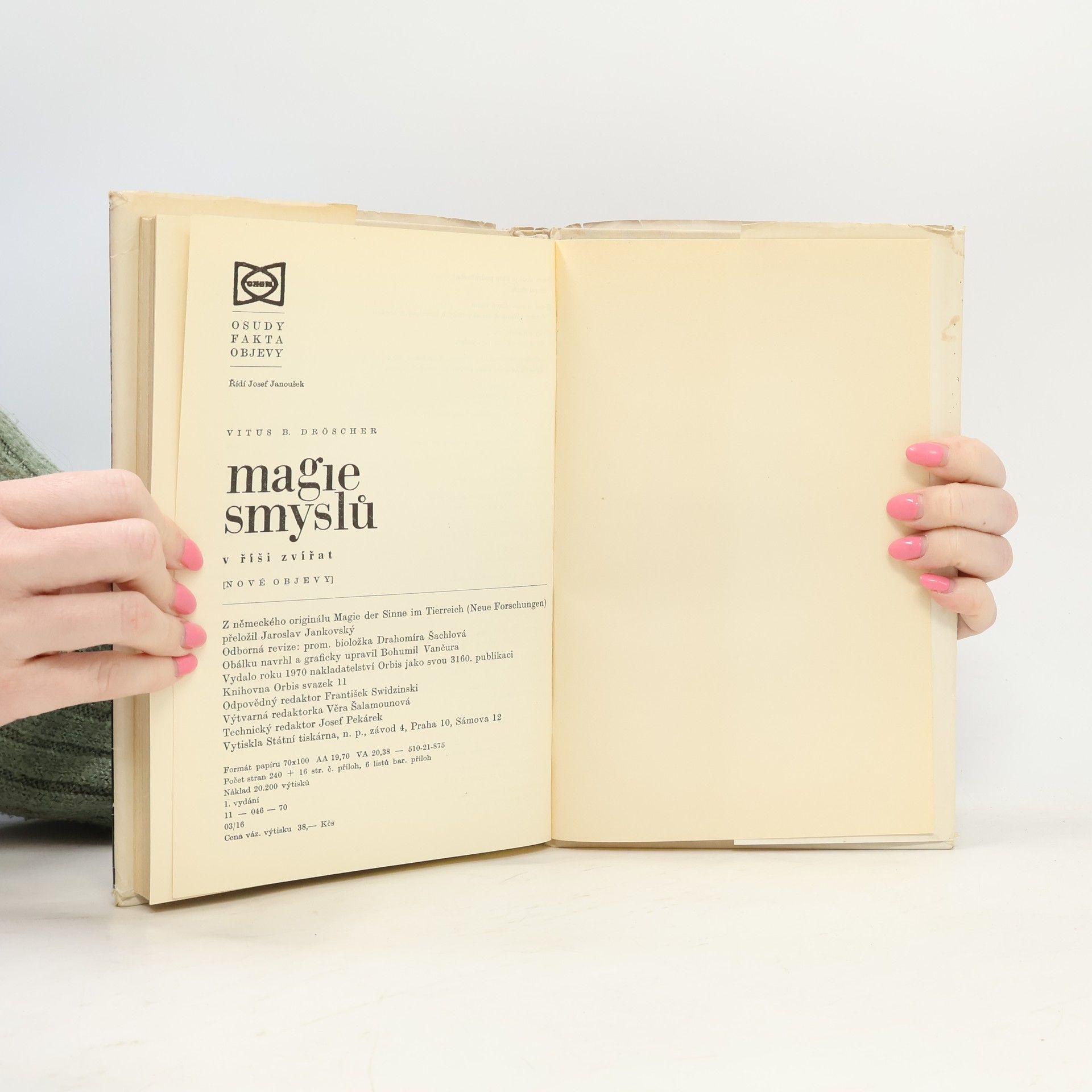 Jaroslav Jankovský Magie smyslů v říši zvířat