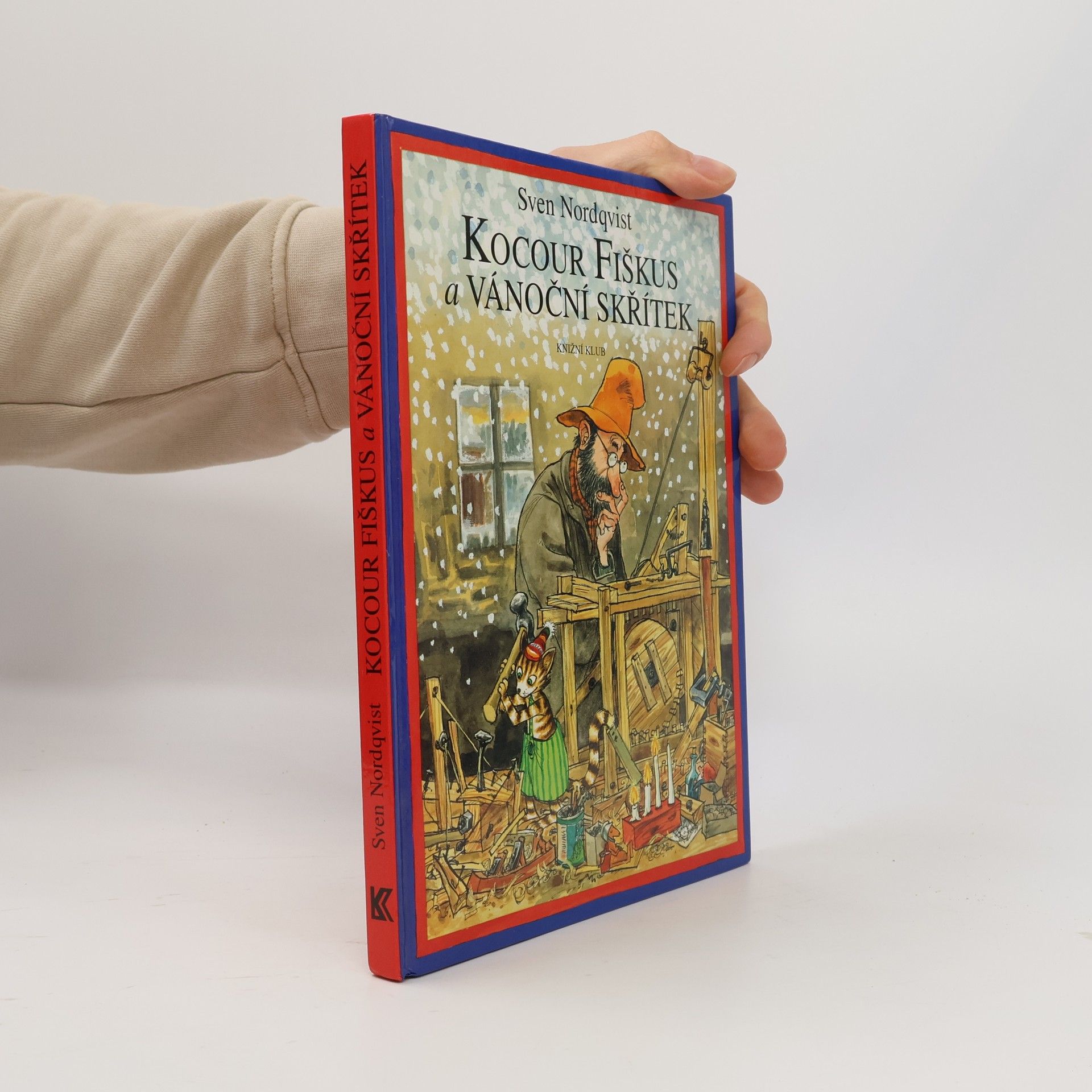 Sven Nordqvist Kocour Fiškus a vánoční skřítek