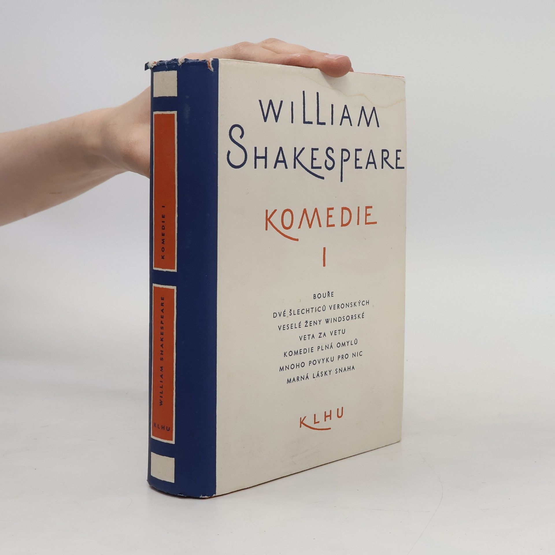 William Shakespeare Komedie I.