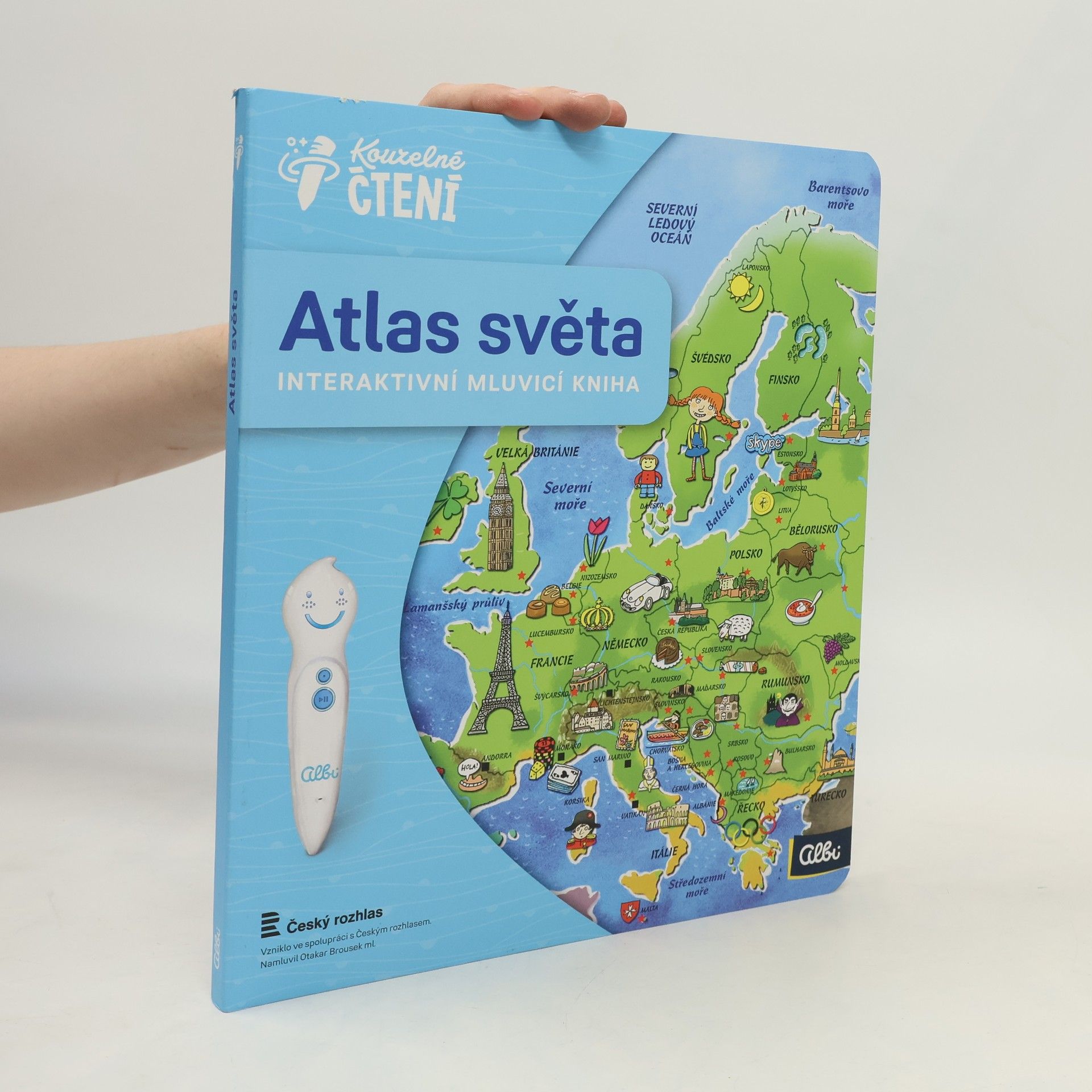 Tereza Kocová Atlas světa. Interaktivní mluvící kniha