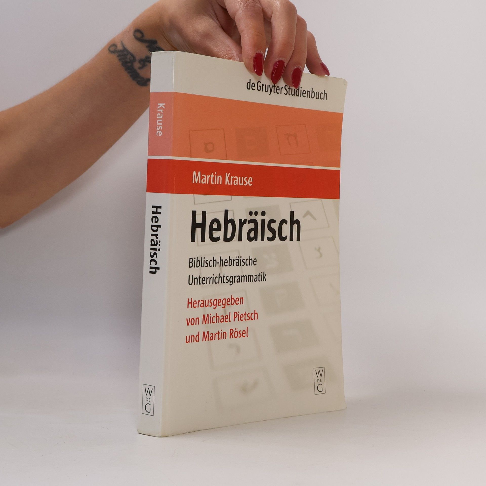 Martin Rösel De Gruyter Studienbuch: Hebräisch