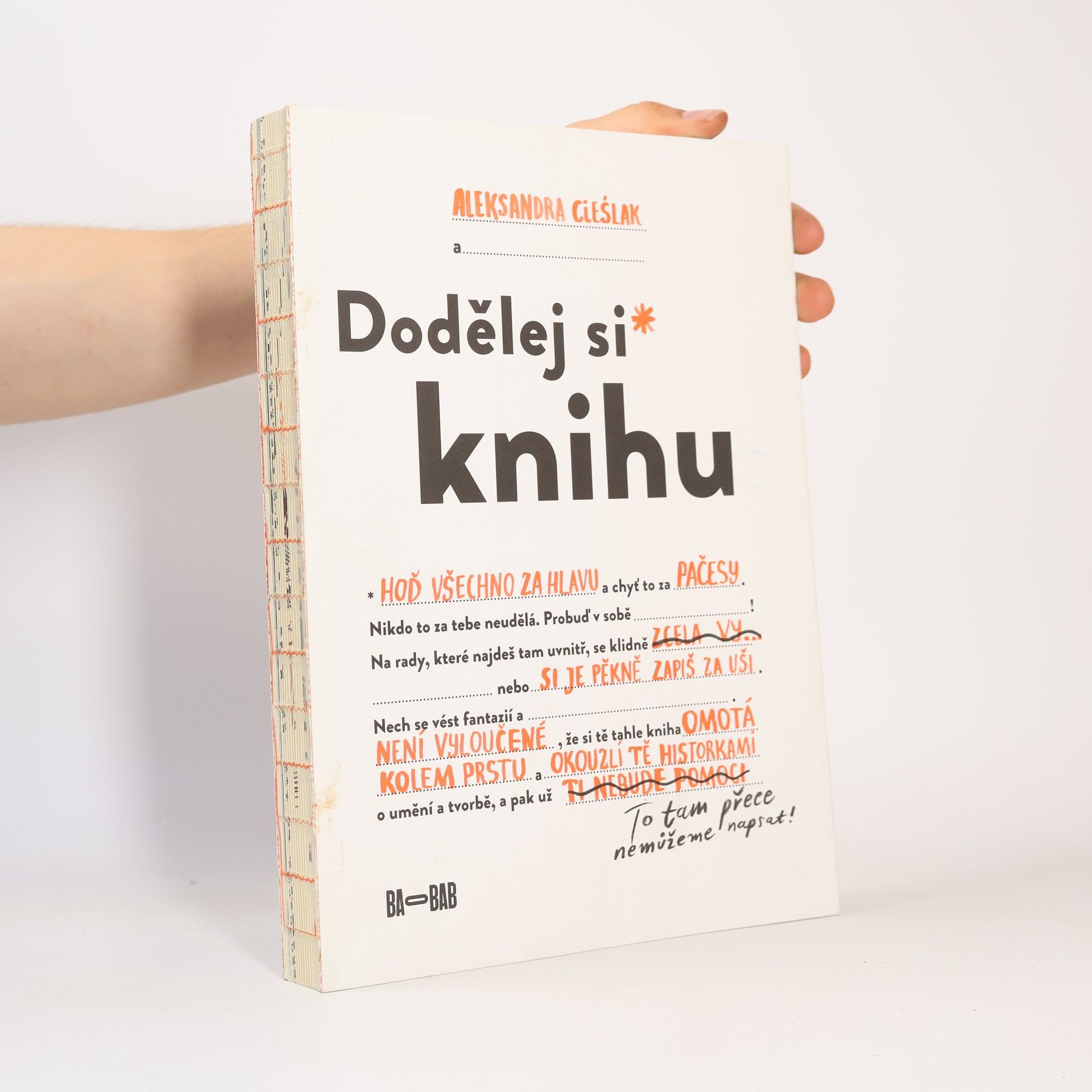 Aleksandra Cieślak Dodělej si knihu