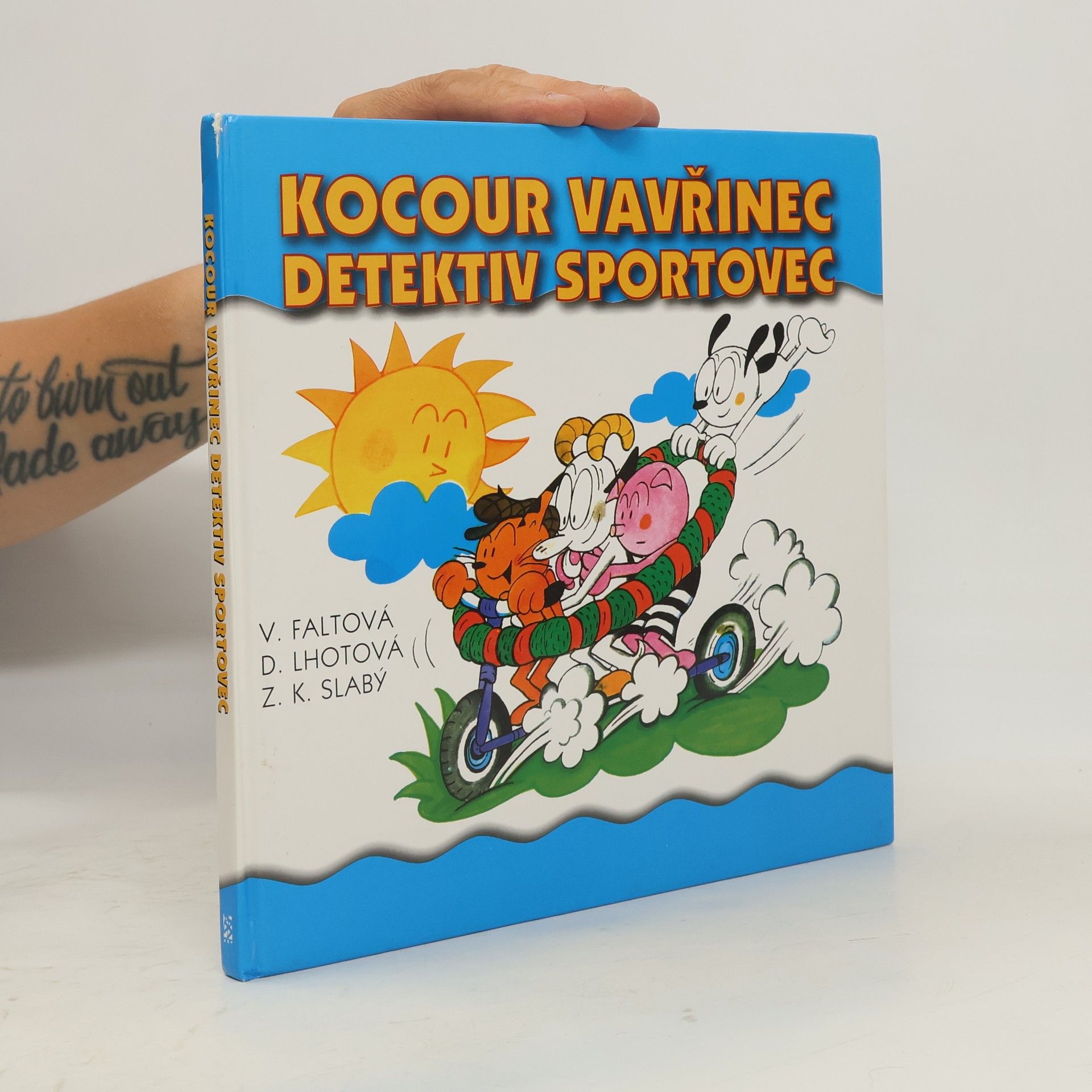 Dagmar Lhotová Kocour Vavřinec, detektiv sportovec