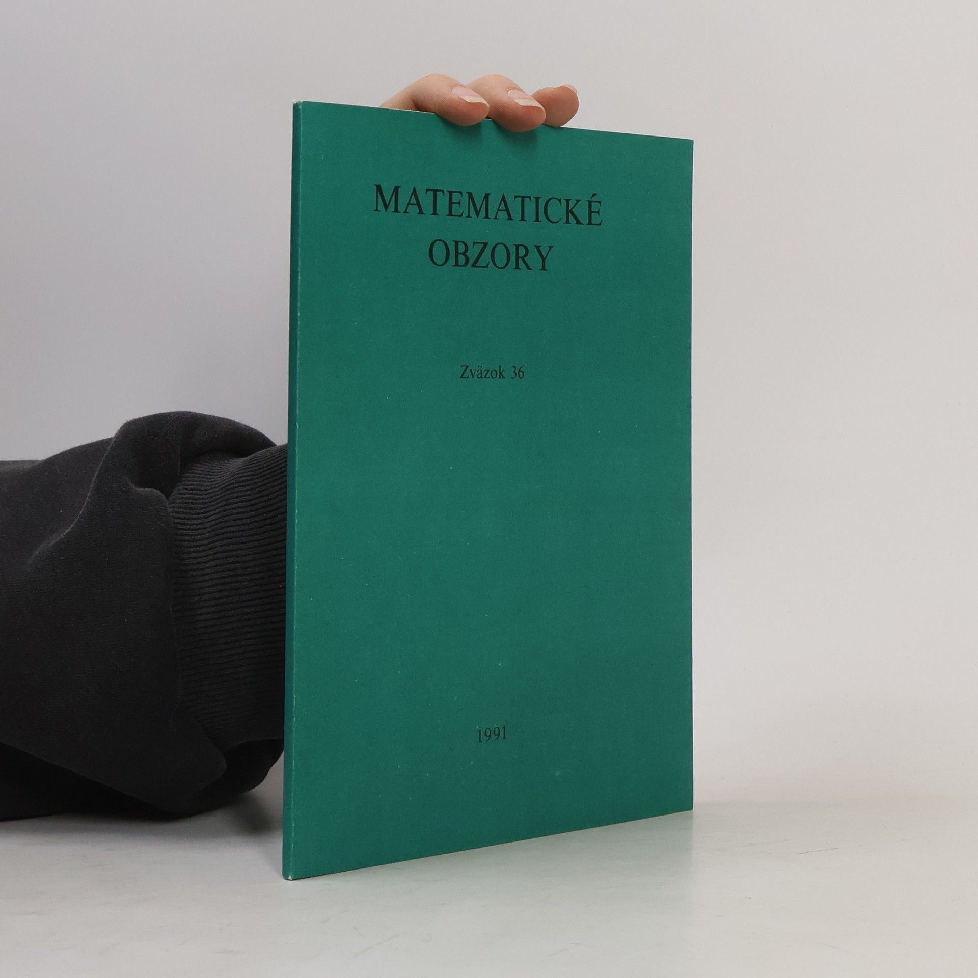 Various authors Matematické obzory. Zväzok 36