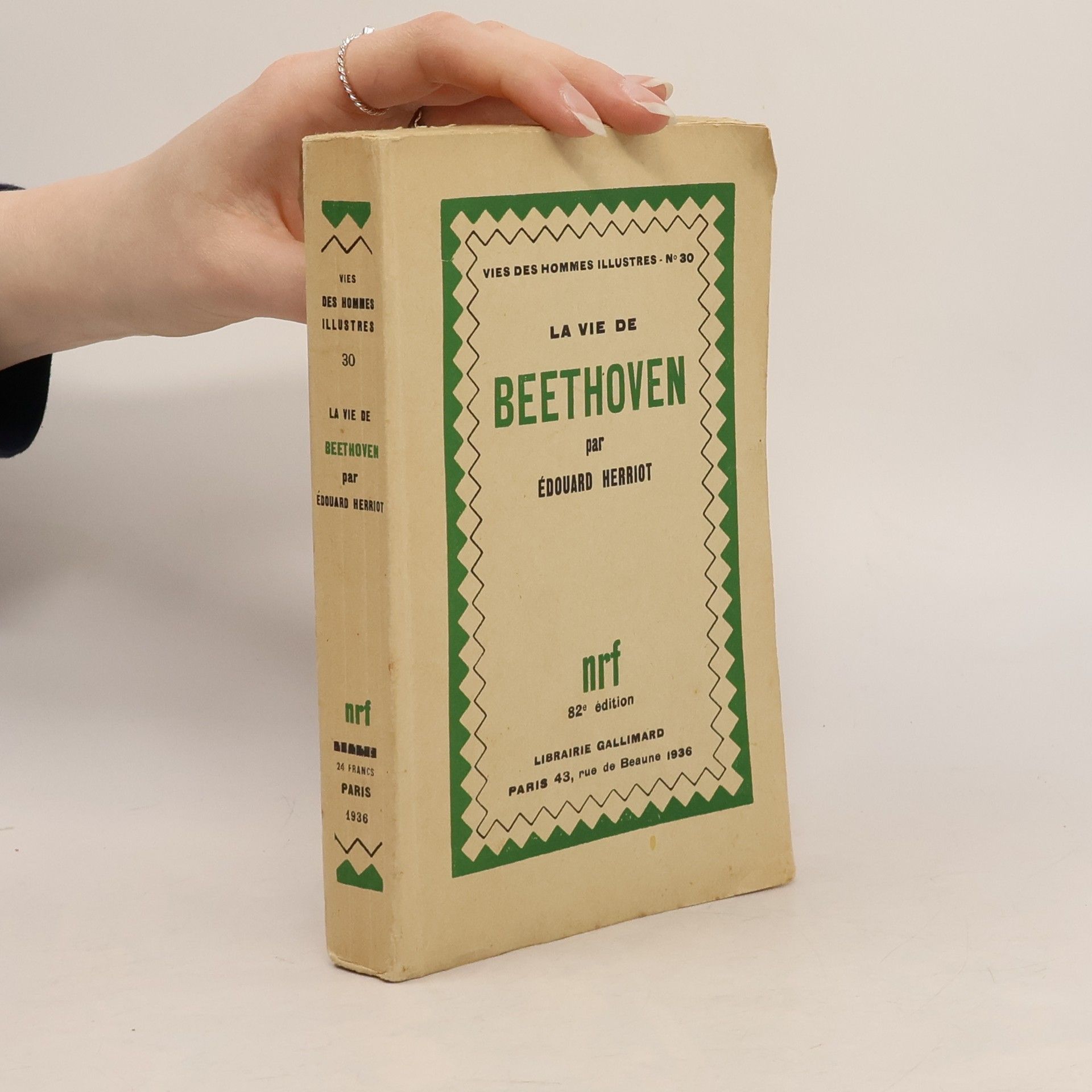 Édouard Herriot La vie de Beethoven