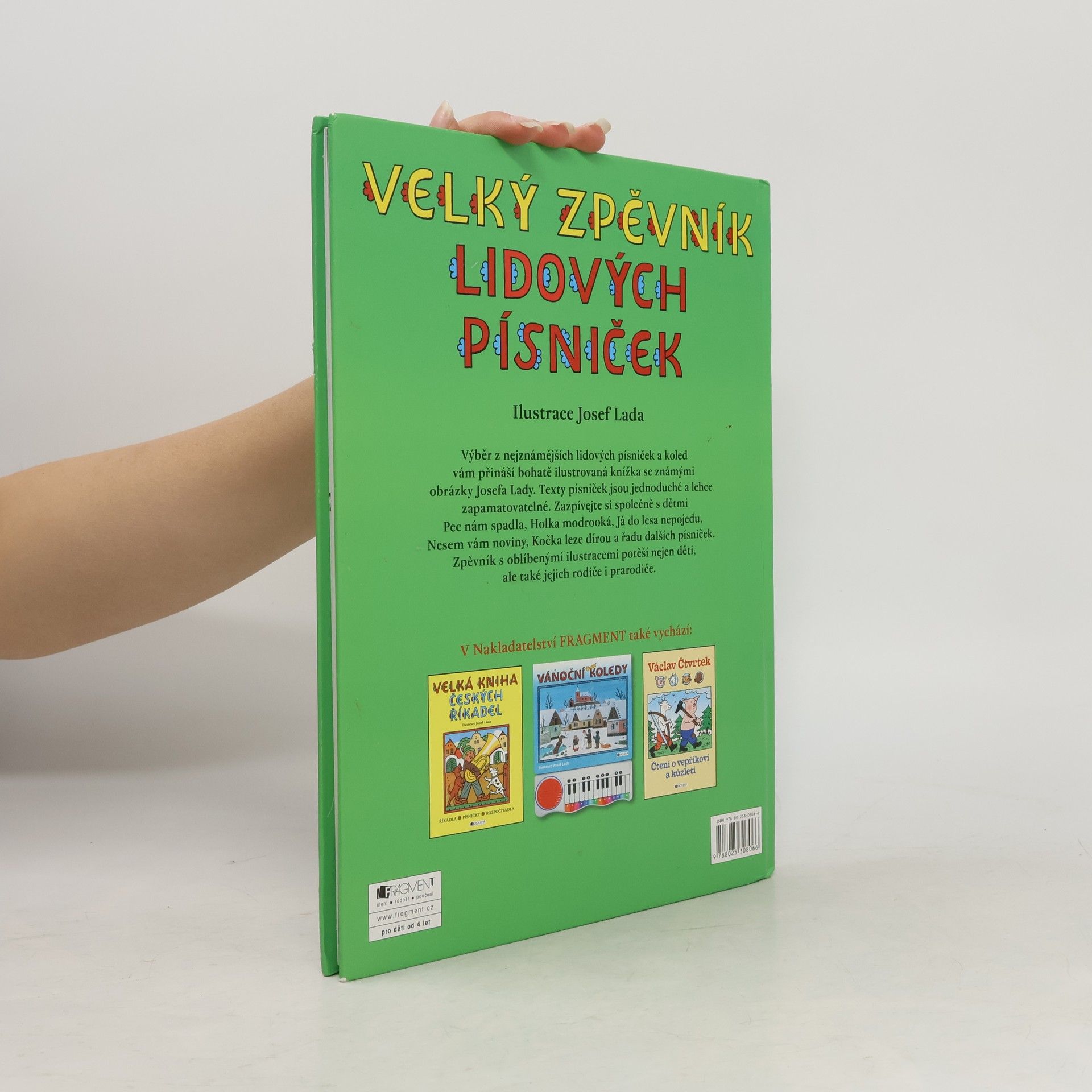 Josef Lada Velký zpěvník lidových písniček