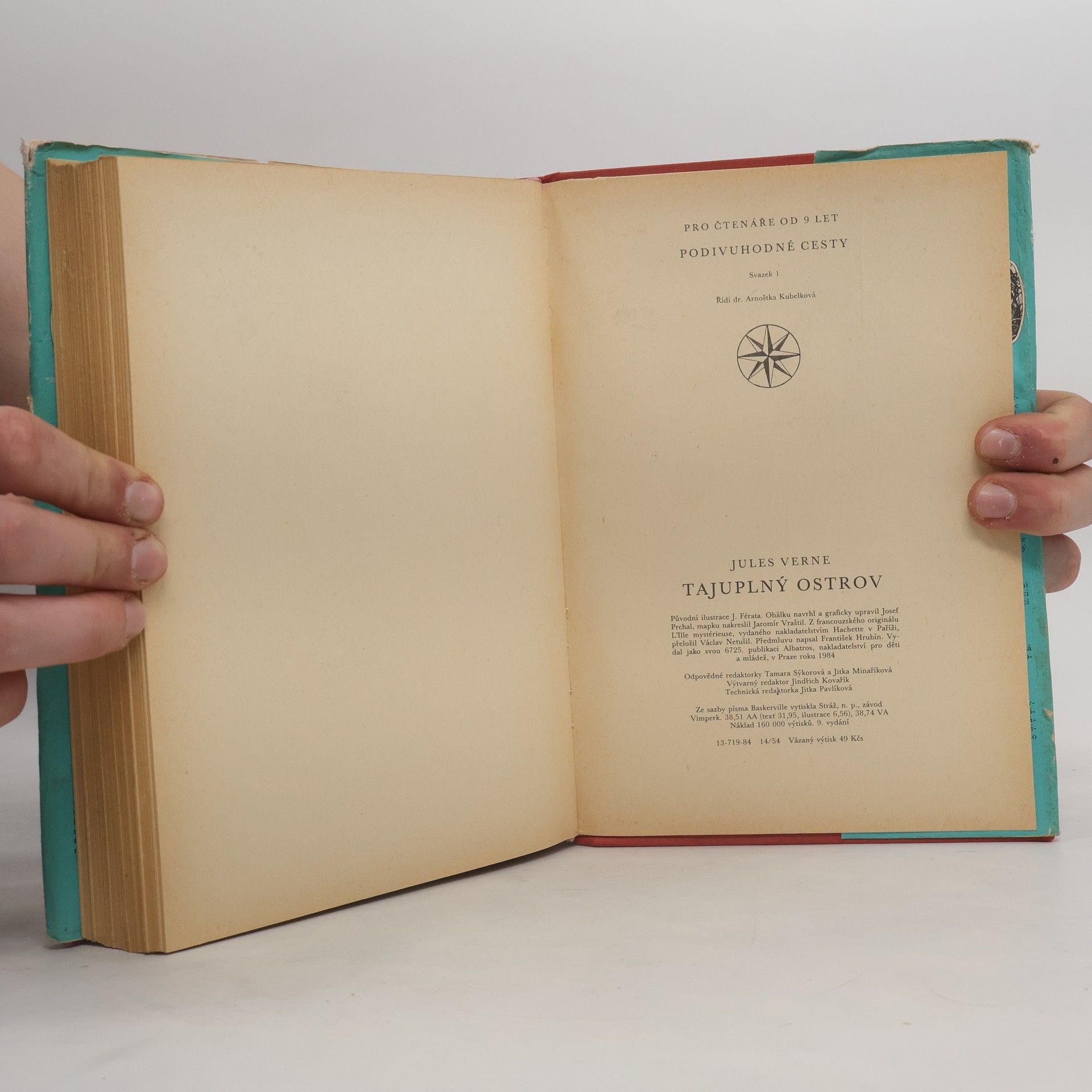 Jules Verne Tajuplný ostrov