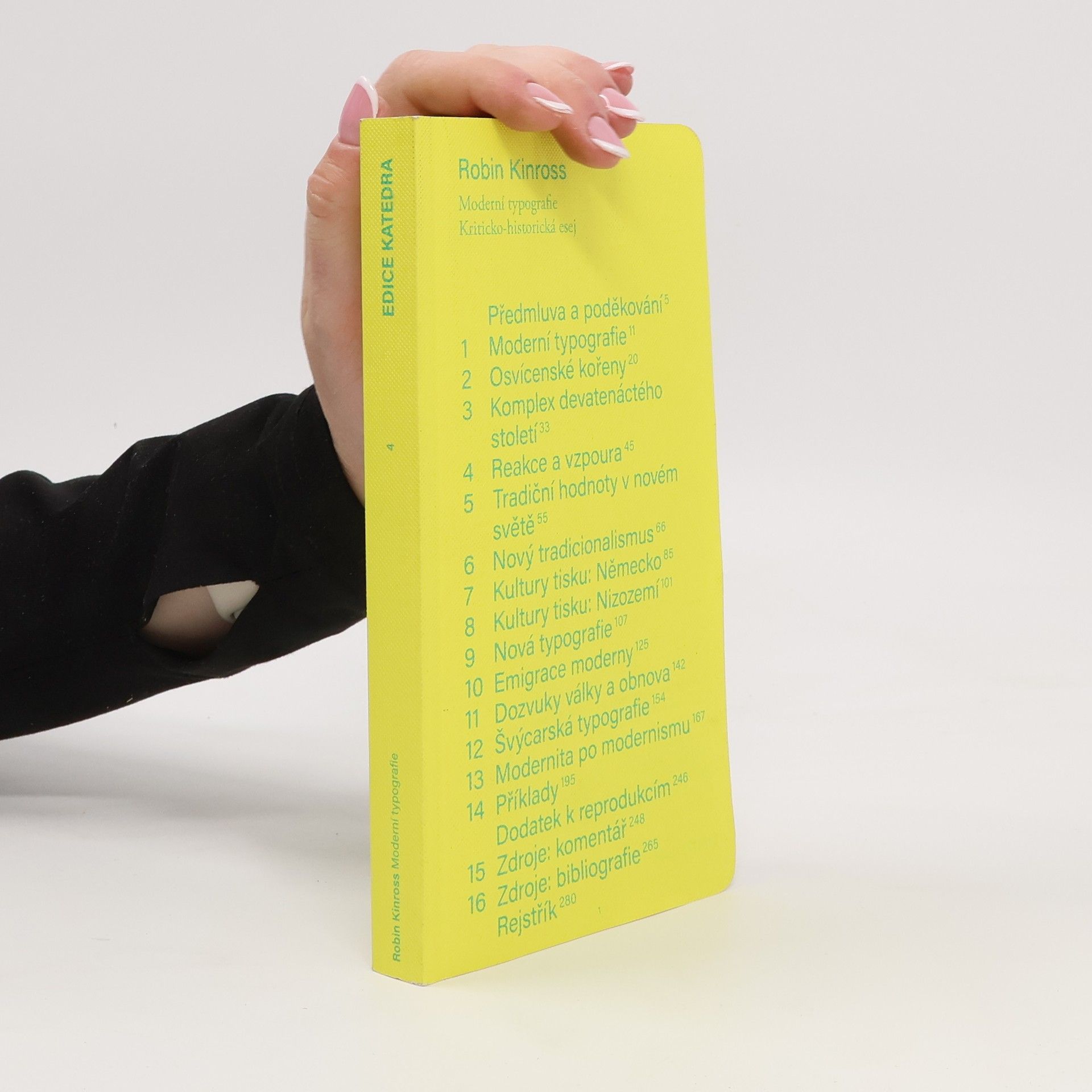 Robin Kinross Moderní typografie