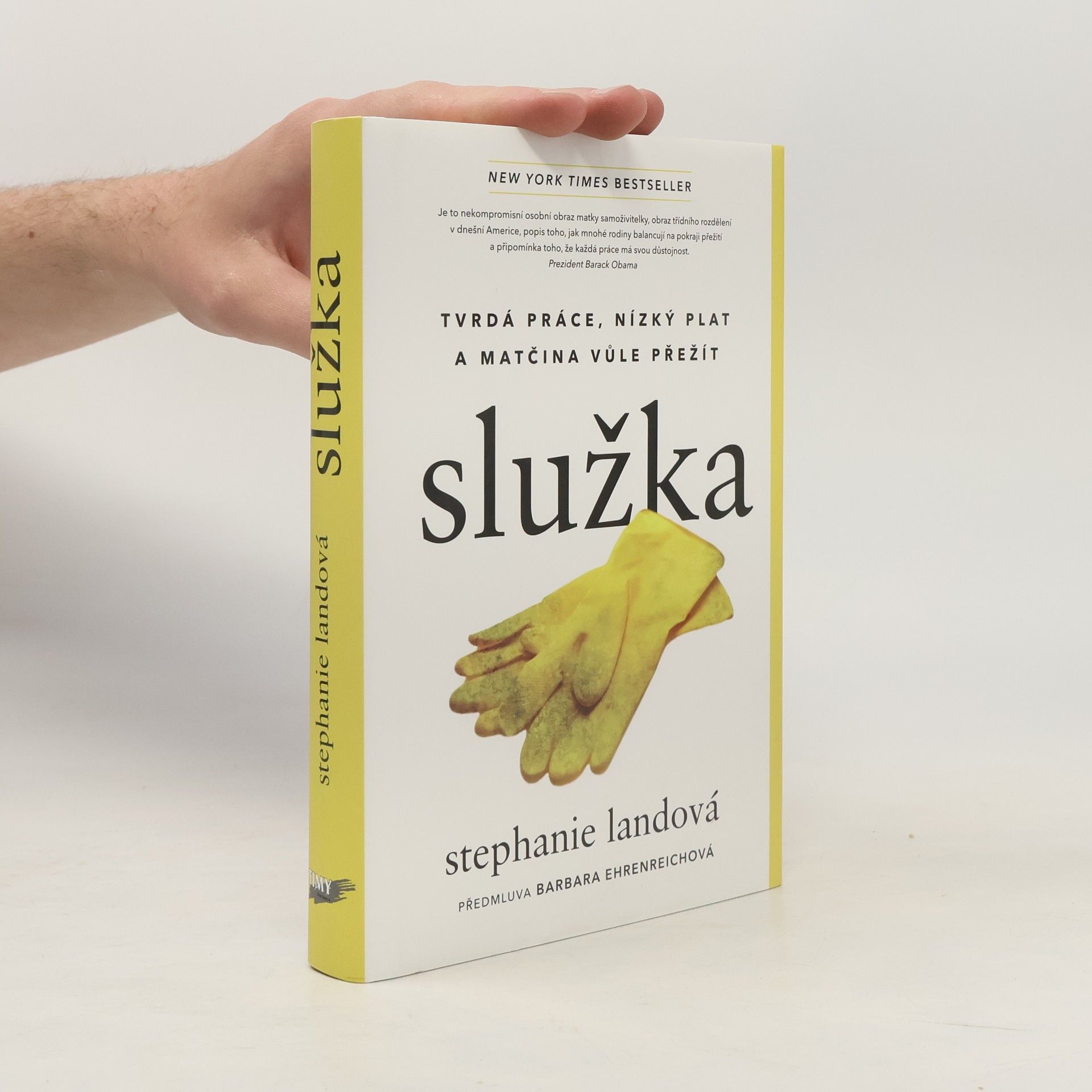 Stephanie Land Služka : tvrdá práce, nízký plat a matčina vůle přežít