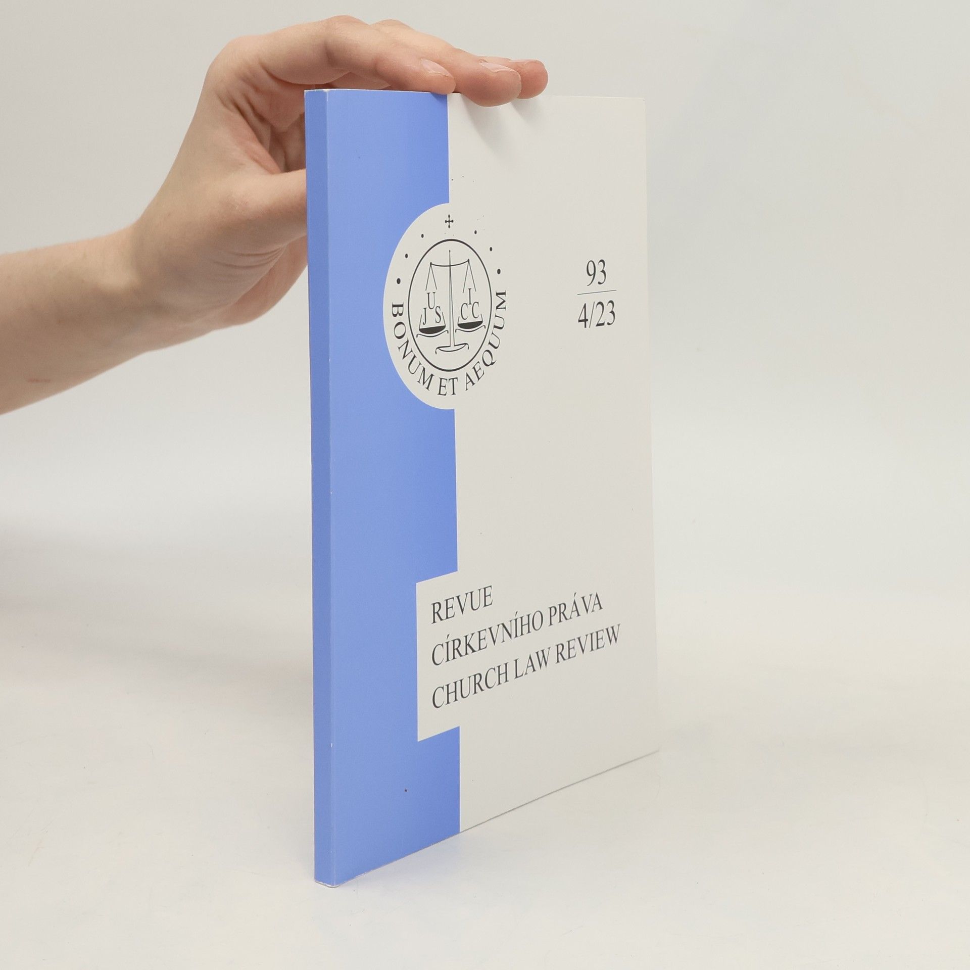 Autorenkollektiv Revue církevního práva (č. 93 - 4/23)