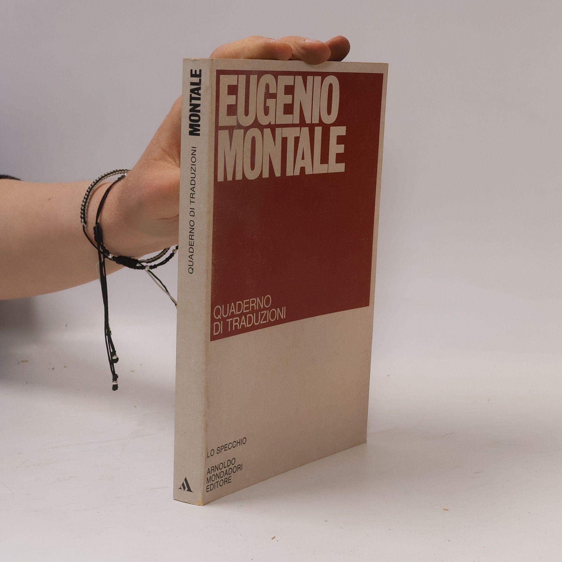 Eugenio Montale Quaderno di traduzioni