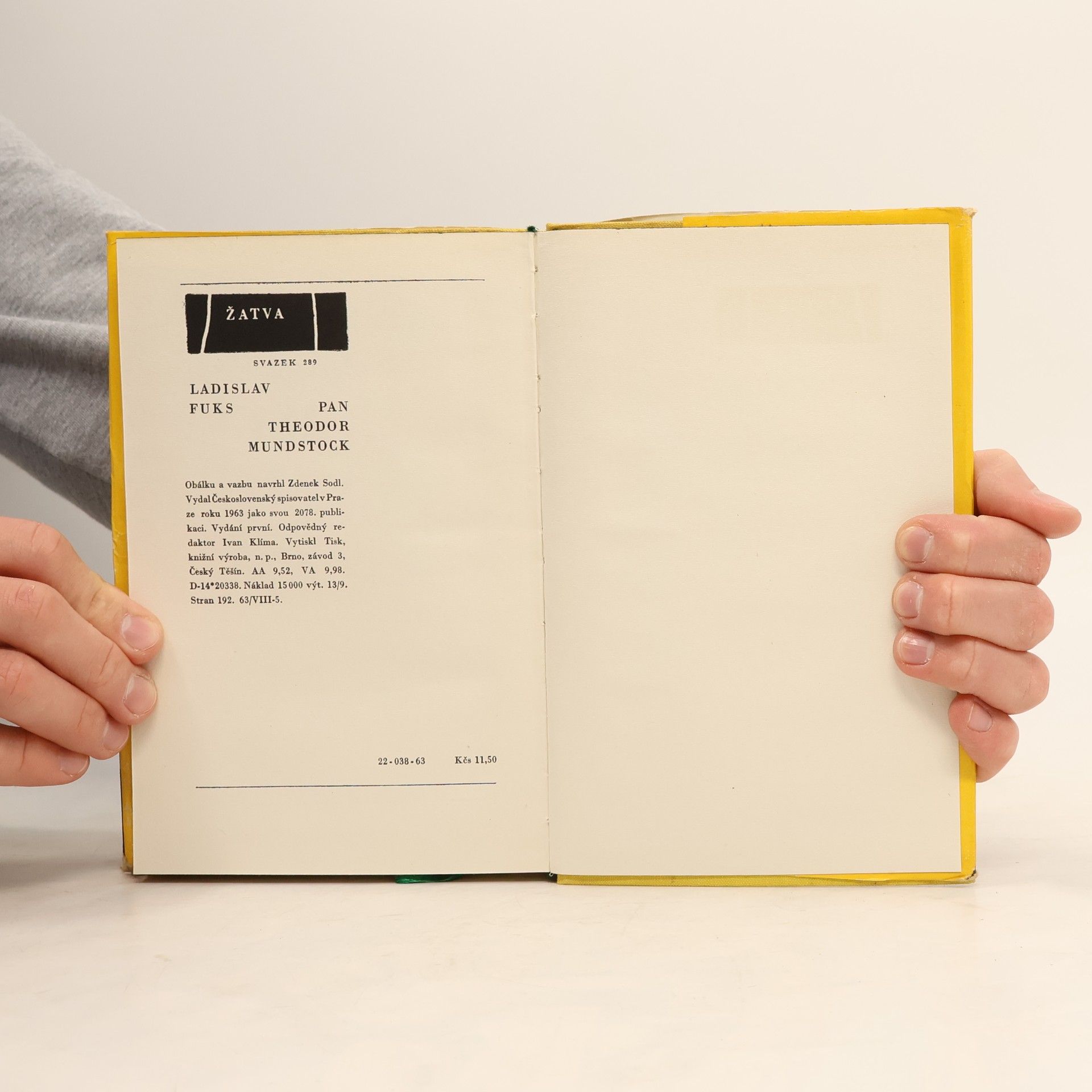Ladislav Fuks Pan Theodor Mundstock
