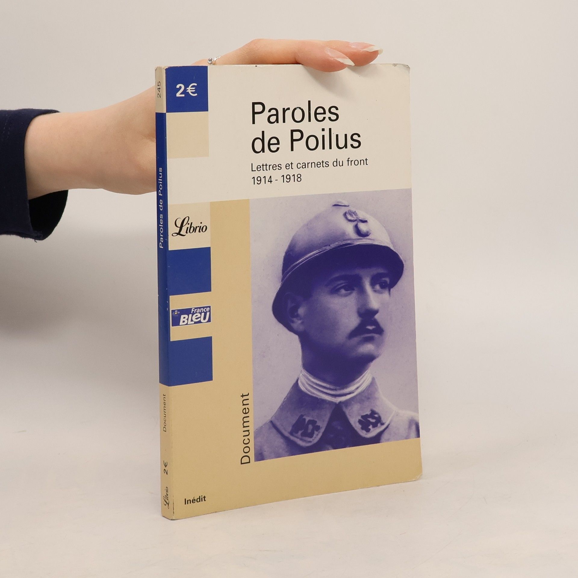 Jean-Pierre Guéno Paroles de Poilus