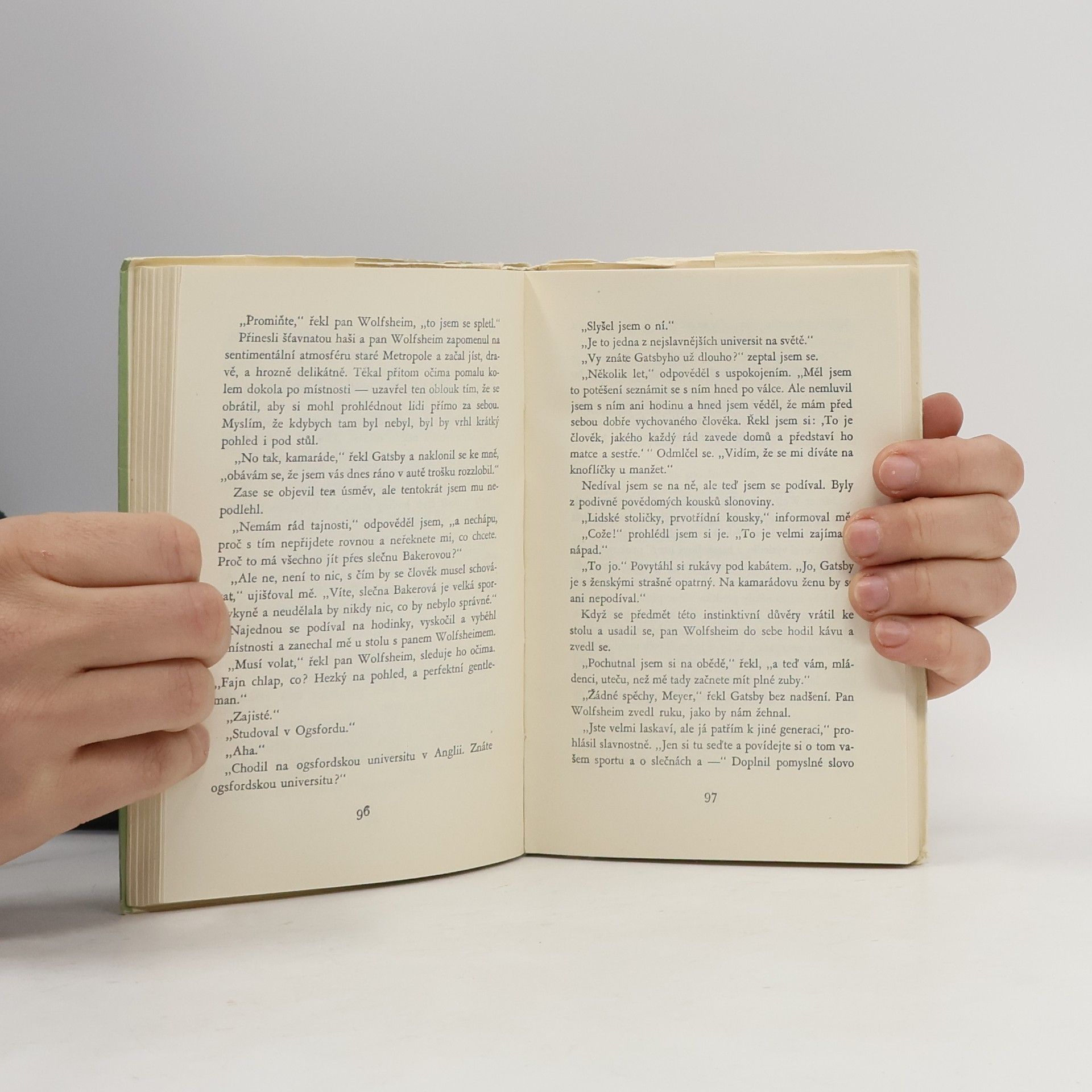 F. Scott Fitzgerald Velký Gatsby