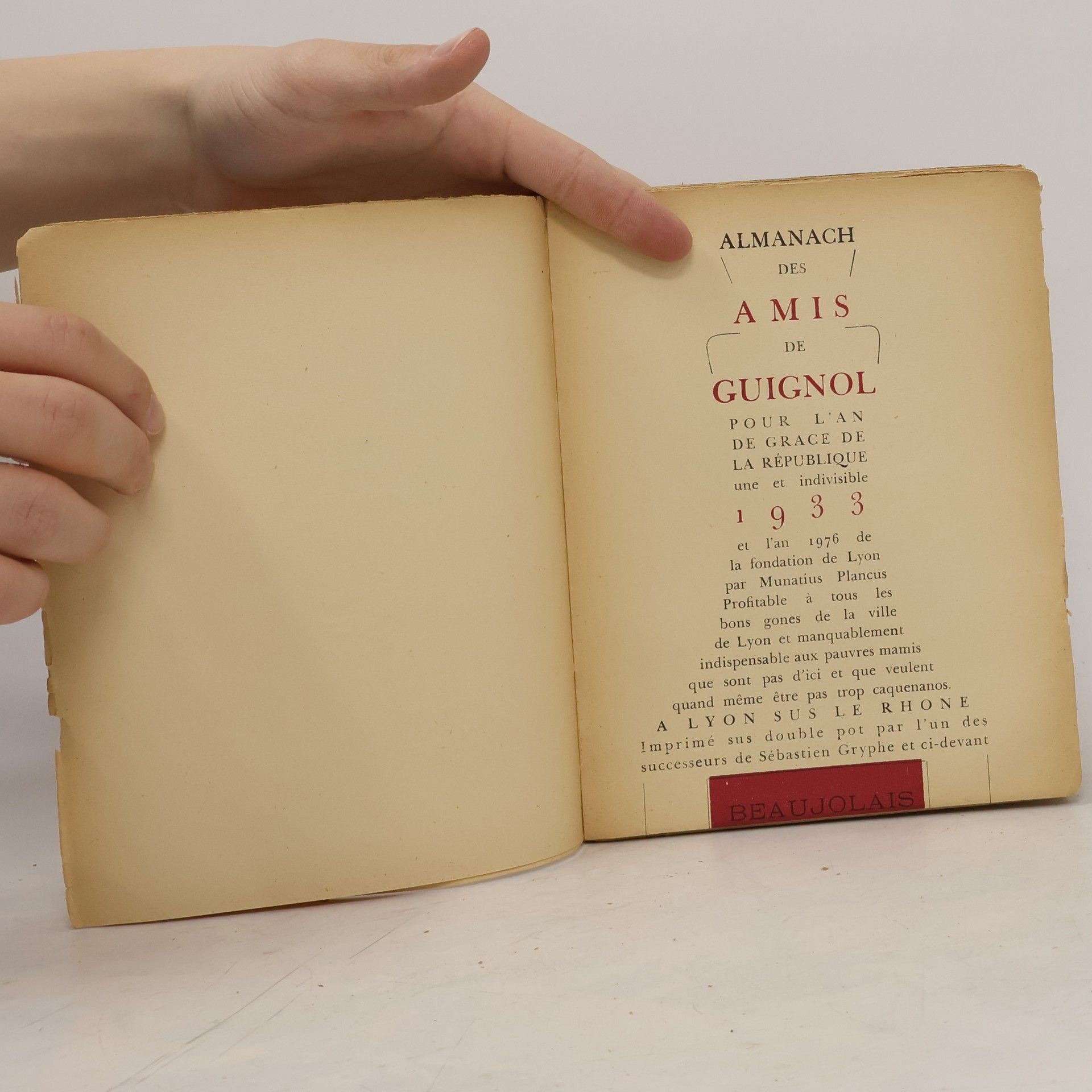 Collectif d'auteurs Almanach des Amis de Guignol