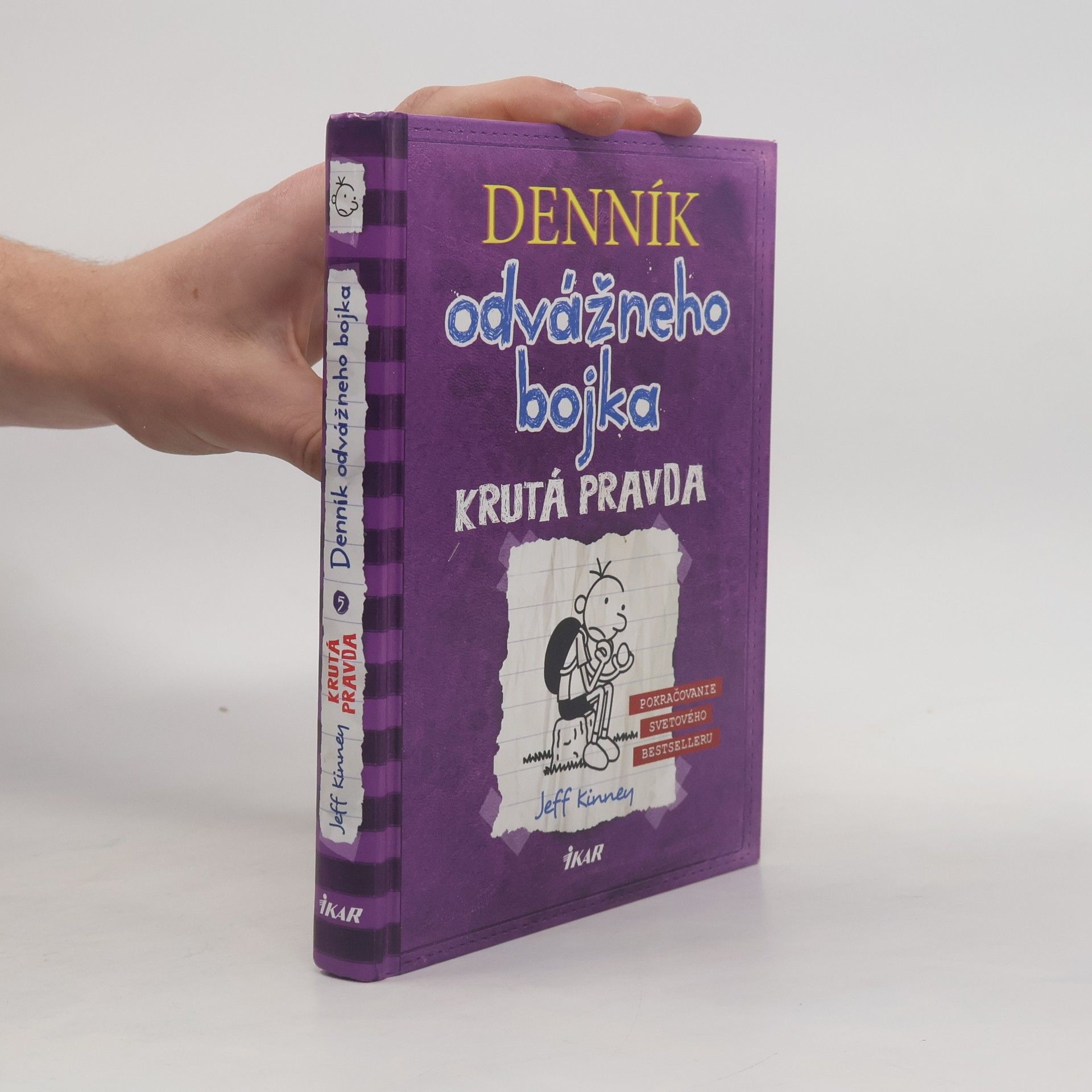 Jeff Kinney Denník odvážneho bojka 5. Krutá pravda