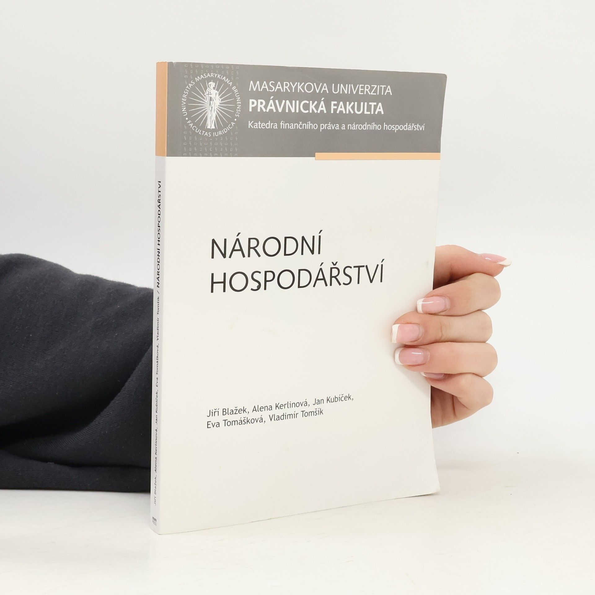 Alena Kerlinová Národní hospodářství