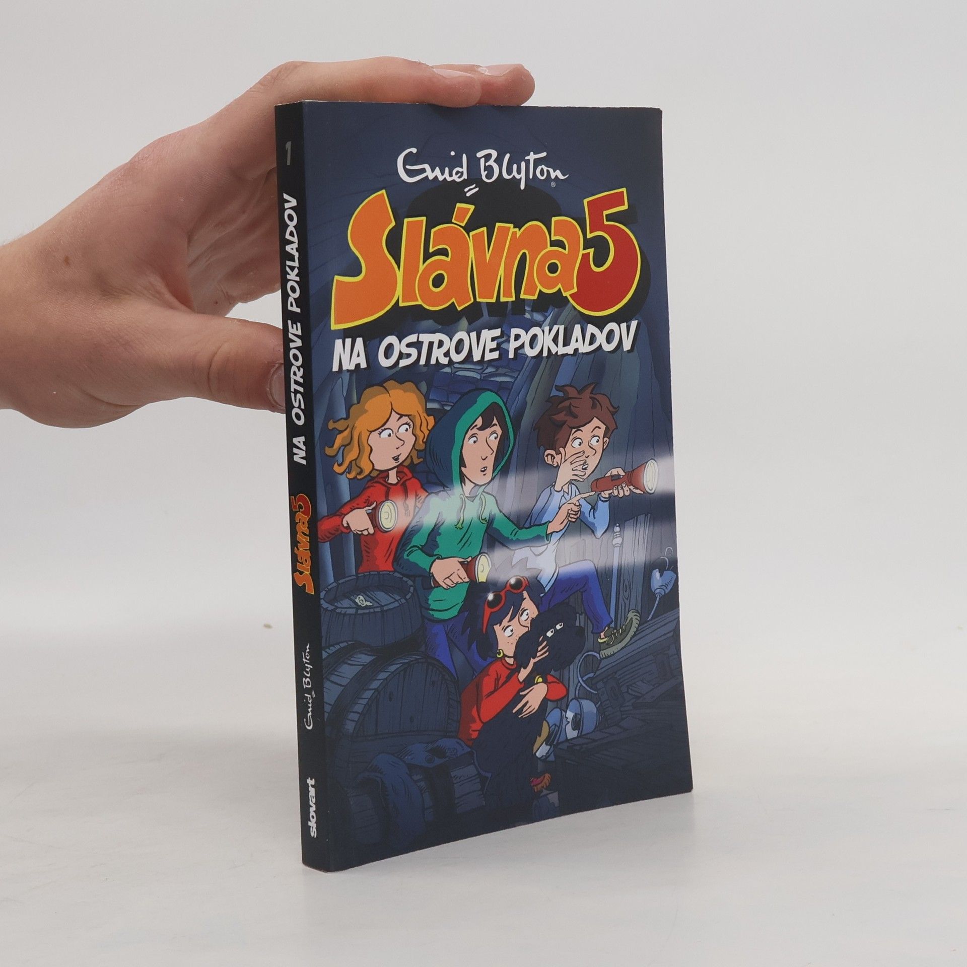 Enid Blyton Slávna 5 na ostrove pokladov