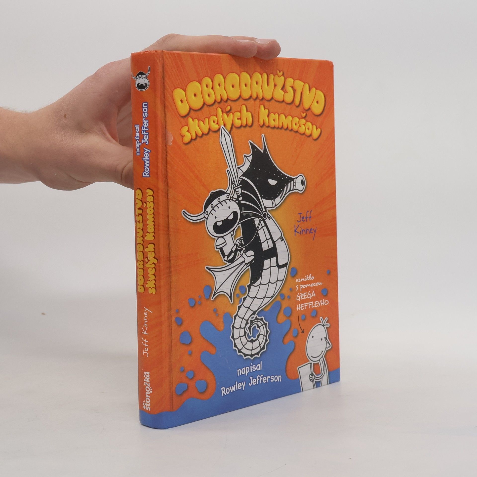 Jeff Kinney Dobrodružstvo skvelých kamošov