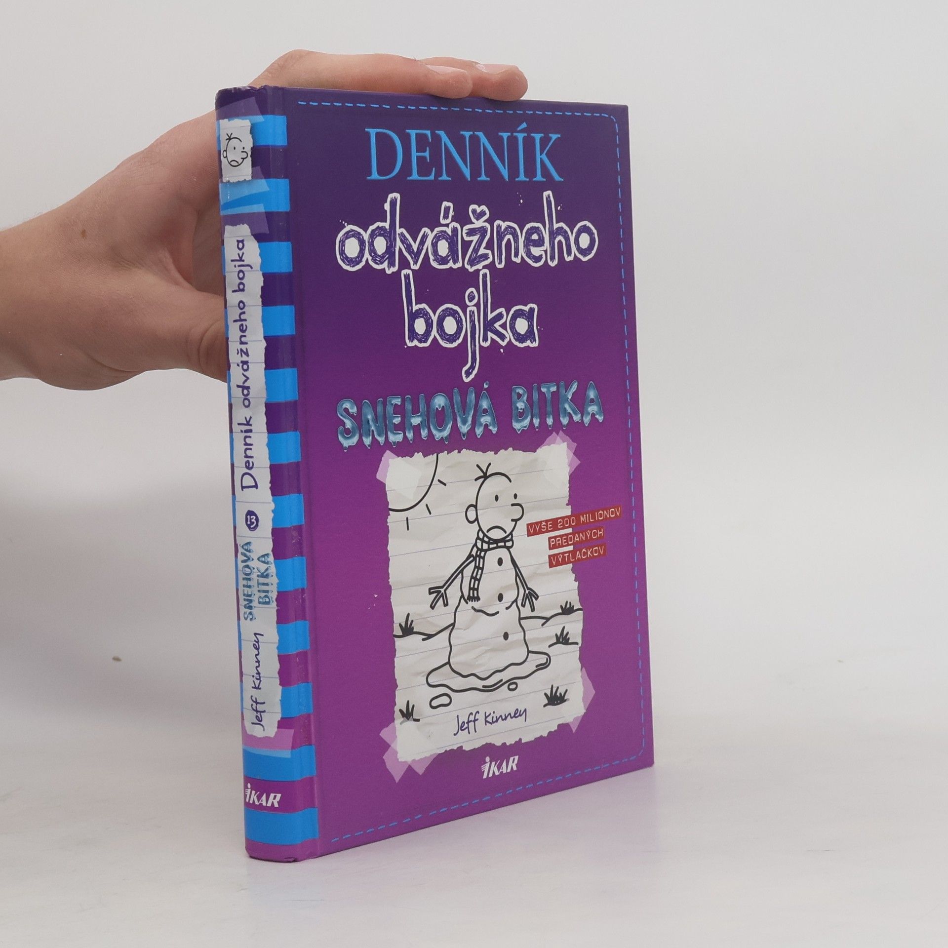 Jeff Kinney Denník odvážneho bojka 13. Snehová bitka