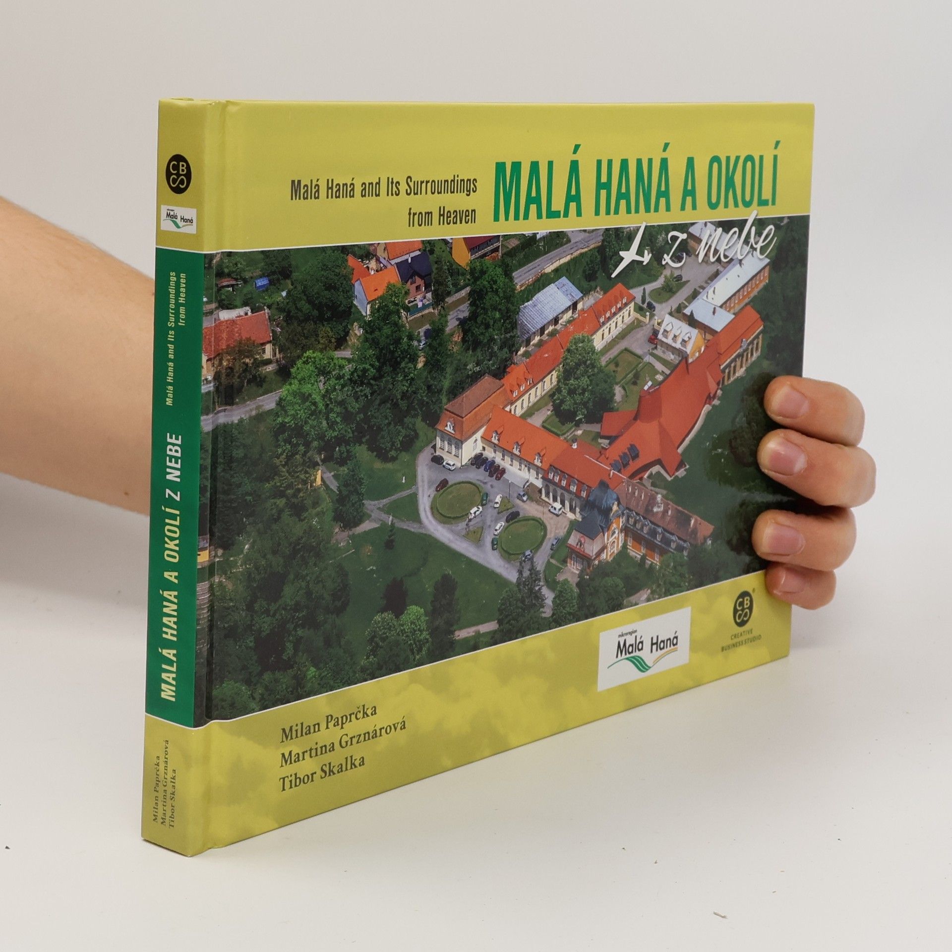 Tibor Skalka Malá Haná a okolí z nebe