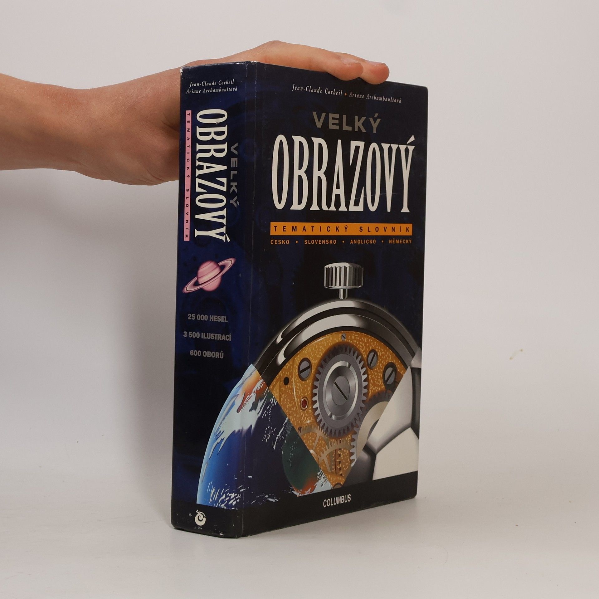 Jean-Claude Corbeil Velký obrazový tematický slovník : česko-slovensko-anglicko-německý