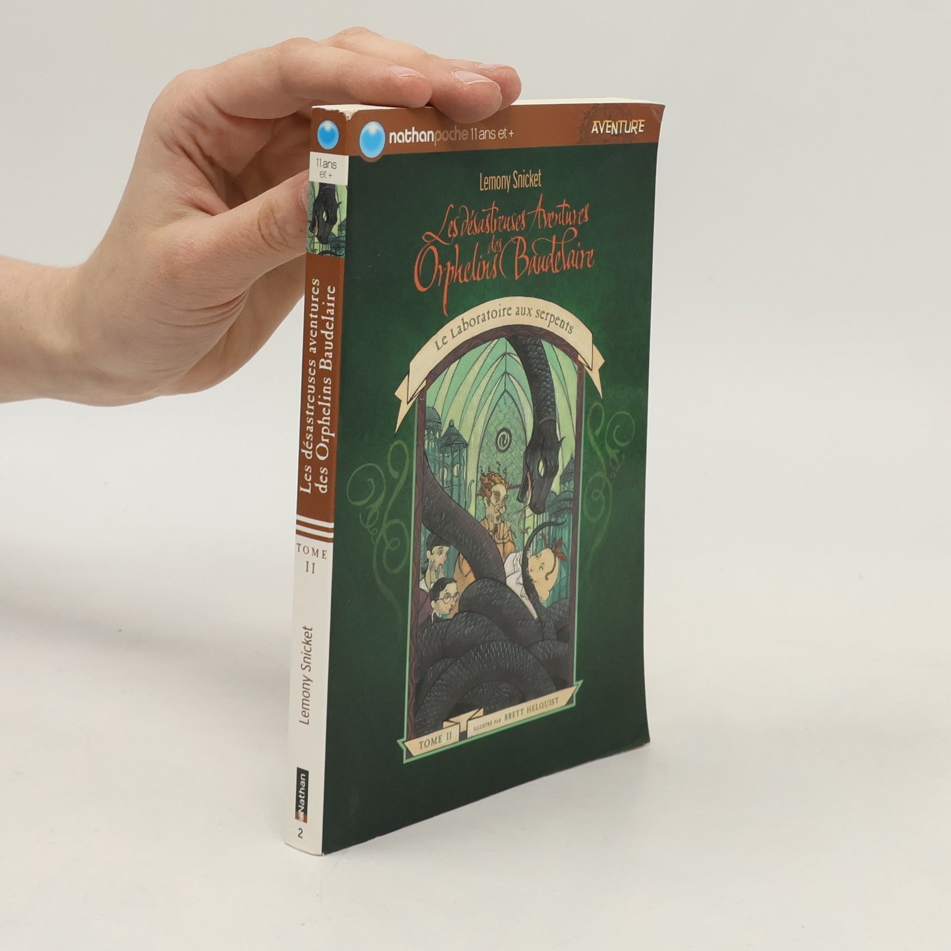 Les désastreuses aventures des Orphelins Baudelaire - 2: Le laboratoire aux serpents