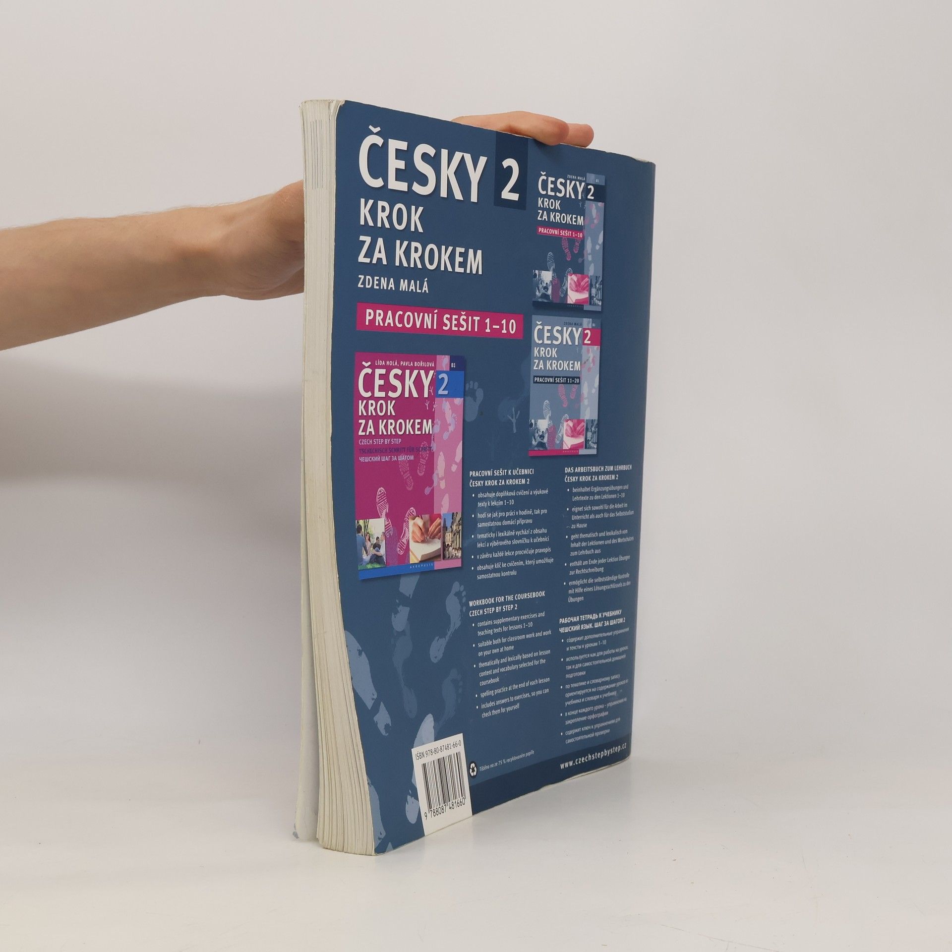 Zdena Malá Česky krok za krokem 2. B1. Pracovní sešit 1-10