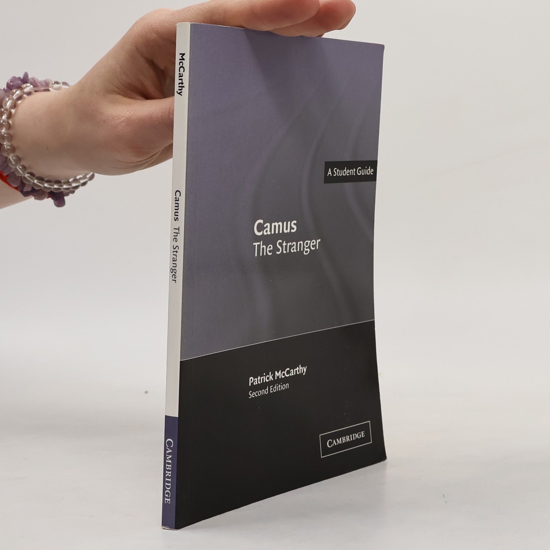 Patrick McCarthy Camus: The Stranger