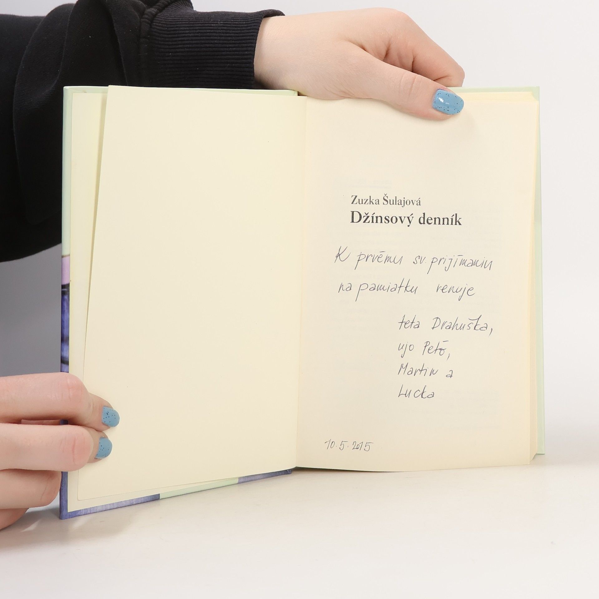Zuzana Šulajová Džínsový denník 1