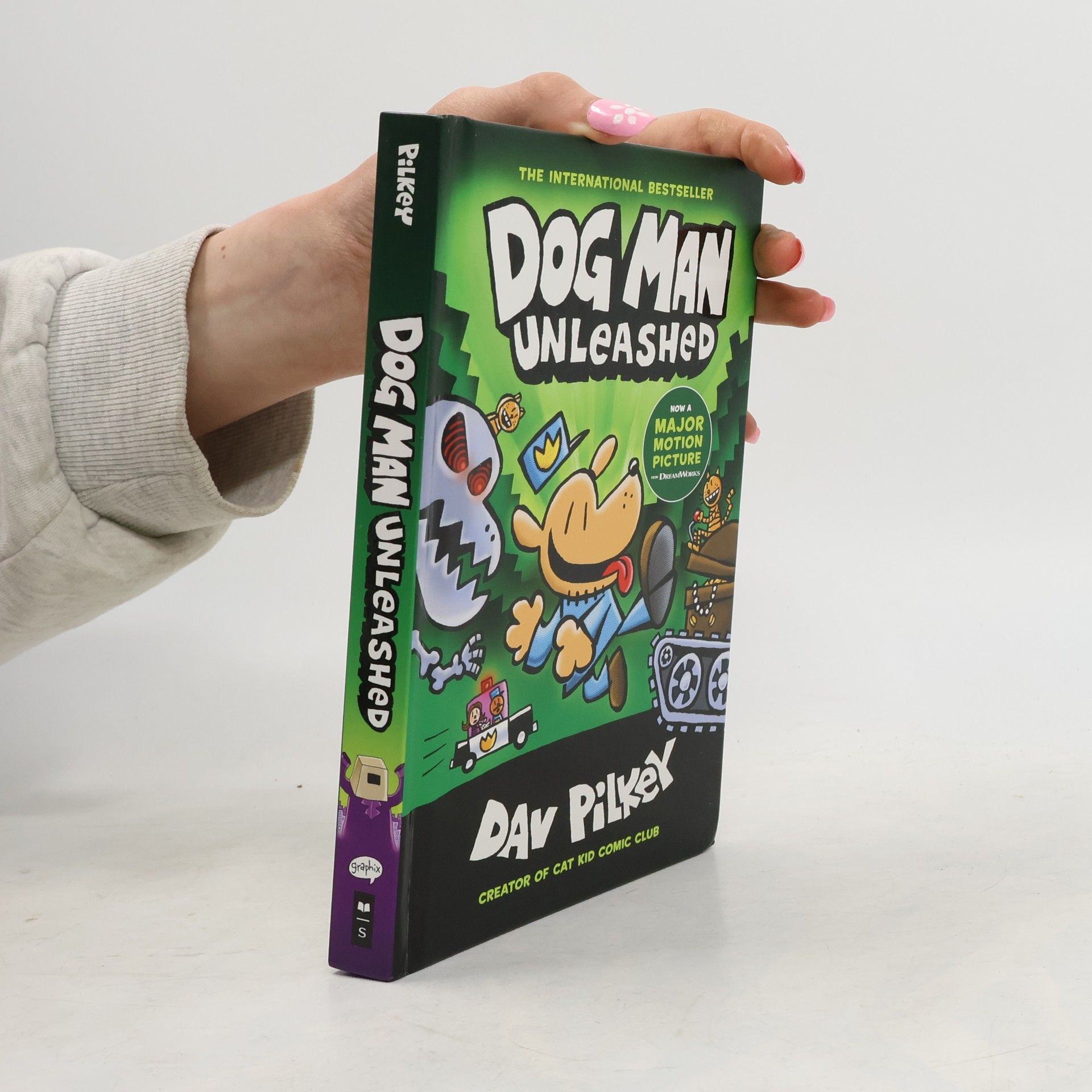 Dav Pilkey Dog Man Unleashed: A Graphic Novel (Dog Man #2): From the Creator of Captain Underpants