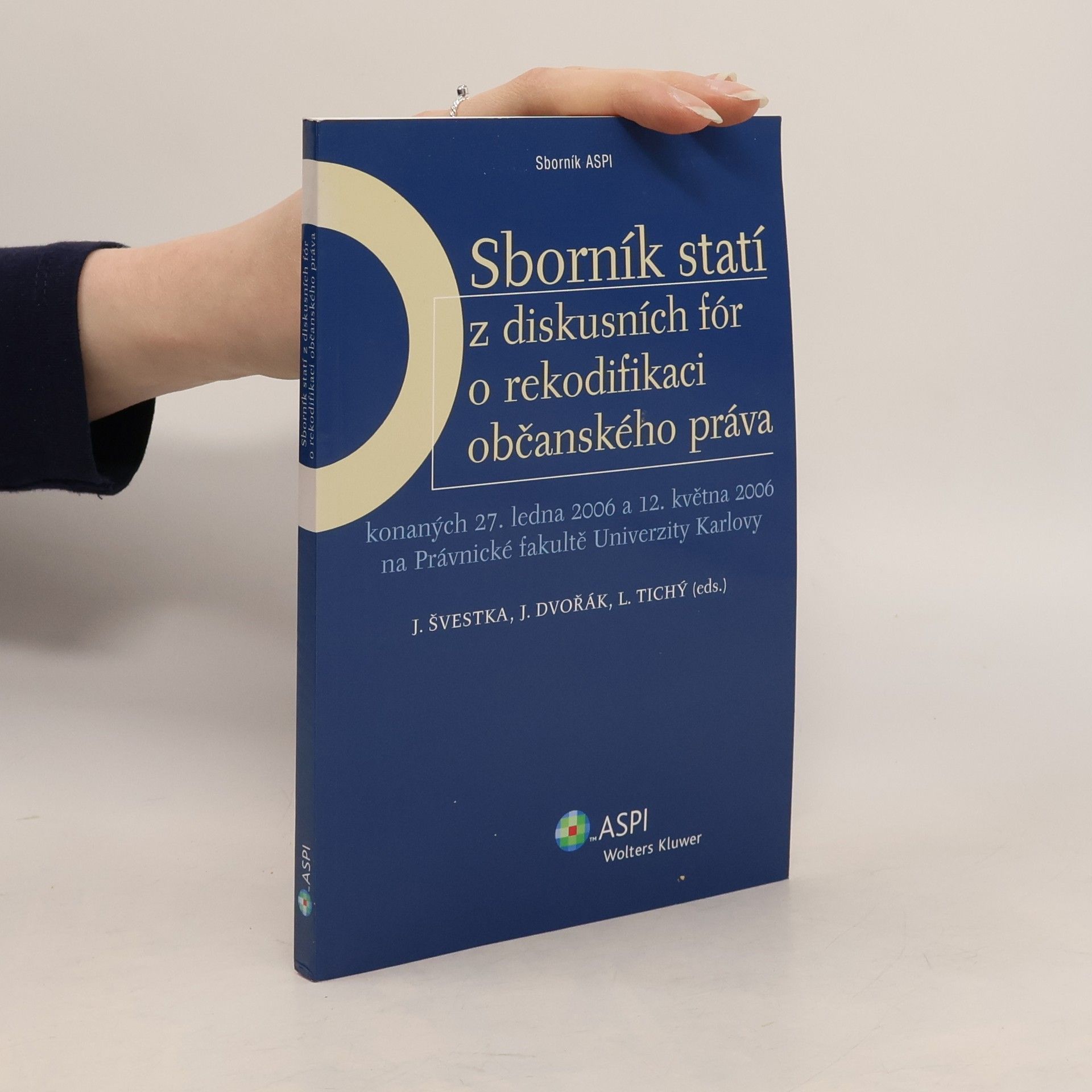 Sborník statí z diskusních fór o rekodifikaci občanského práva