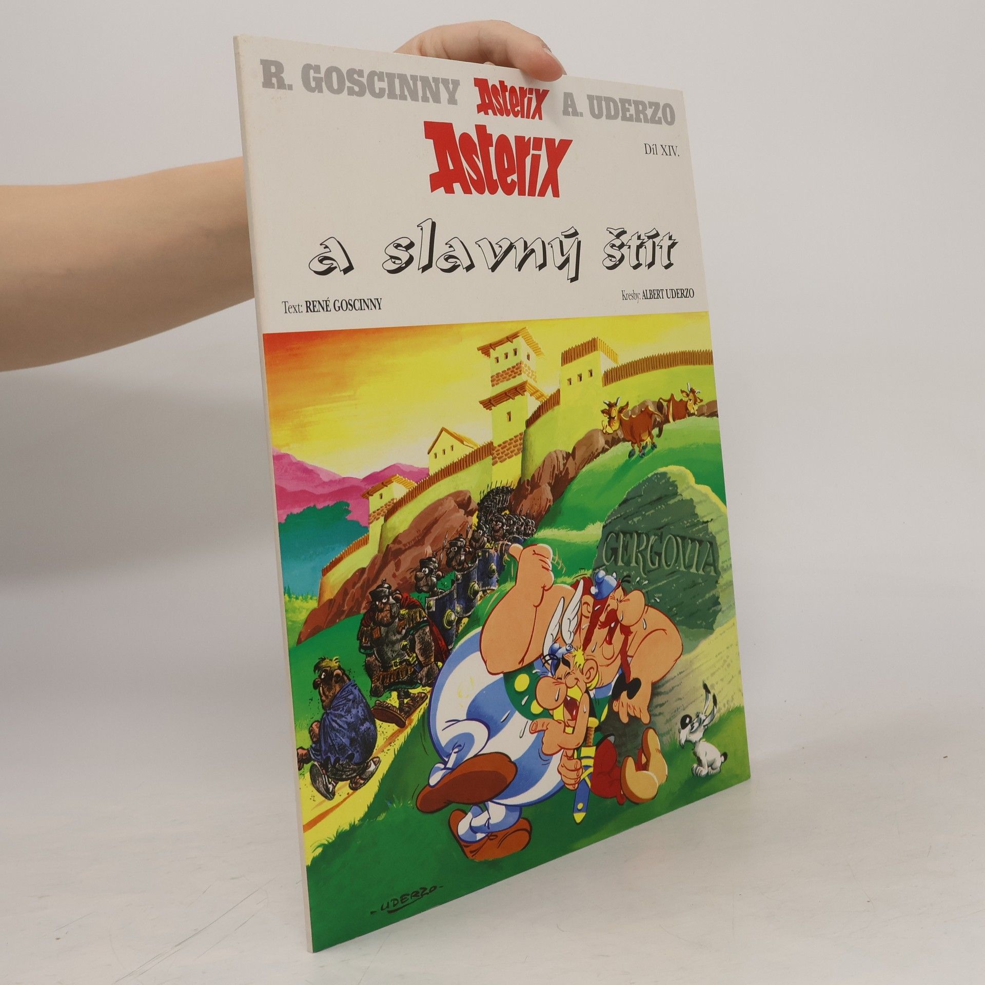 René Goscinny Asterix a slavný štít