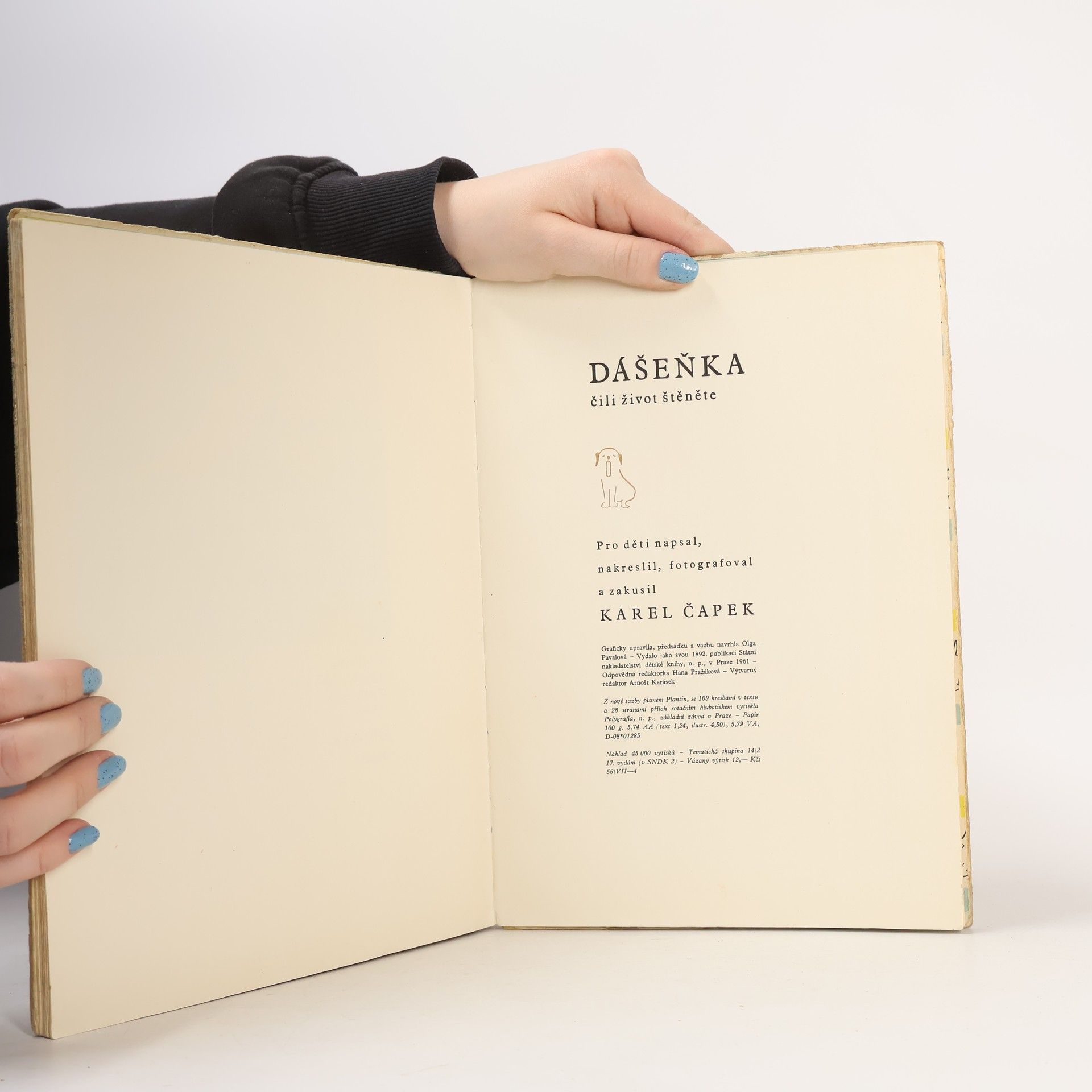 Karel Čapek Dášeňka, čili, život štěněte