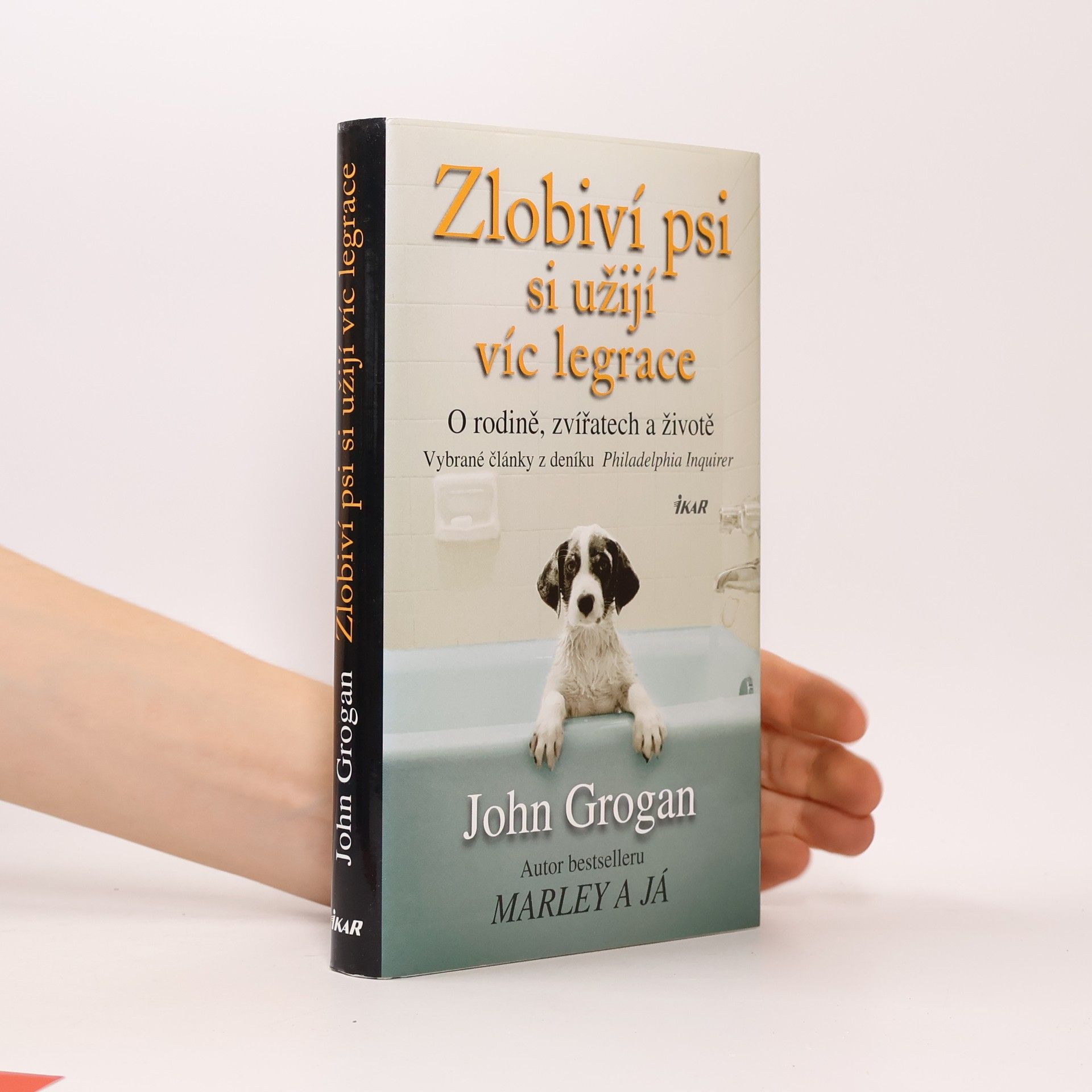 John Grogan Zlobiví psi si užijí víc legrace: O rodině, zvířatech a životě