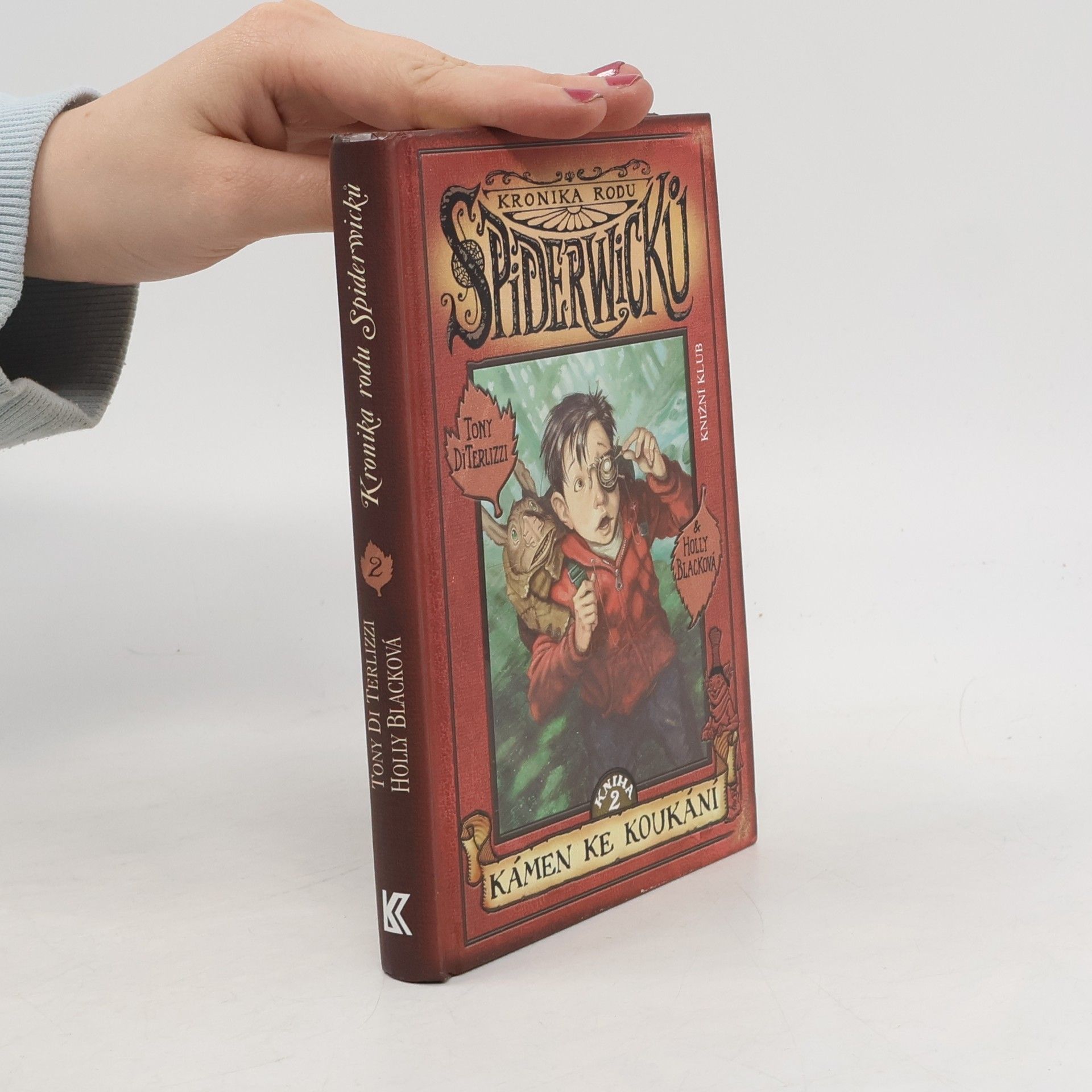 Tony DiTerlizzi Kronika rodu Spiderwicků. Kniha 2., Kámen ke koukání