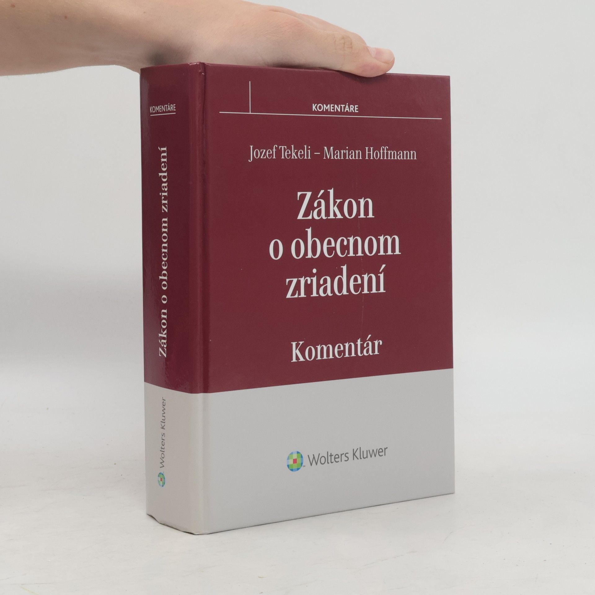Marián Hoffmann Zákon o obecnom zriadení : komentár